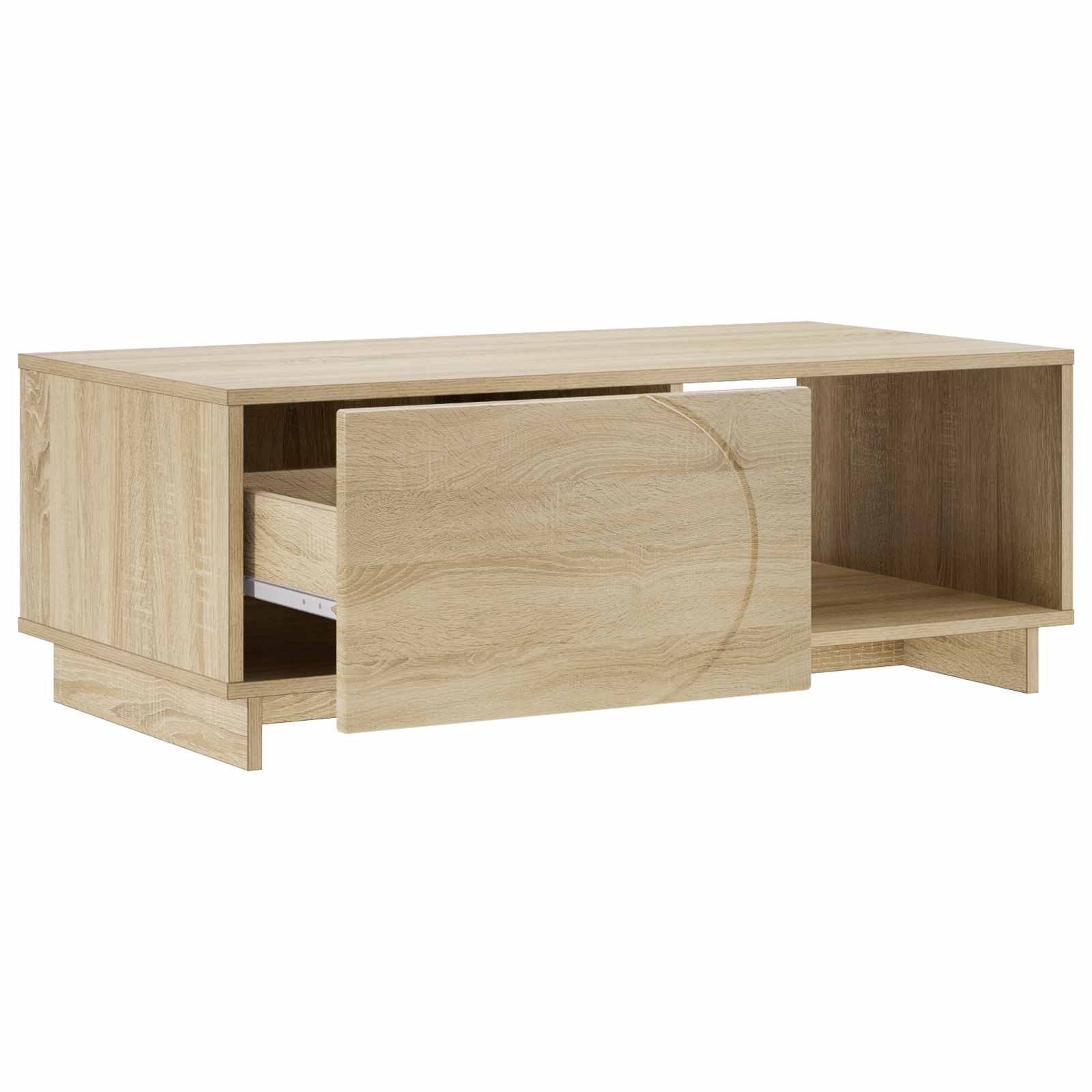 Oak Coffee Table Storage 95x50.5x35cm