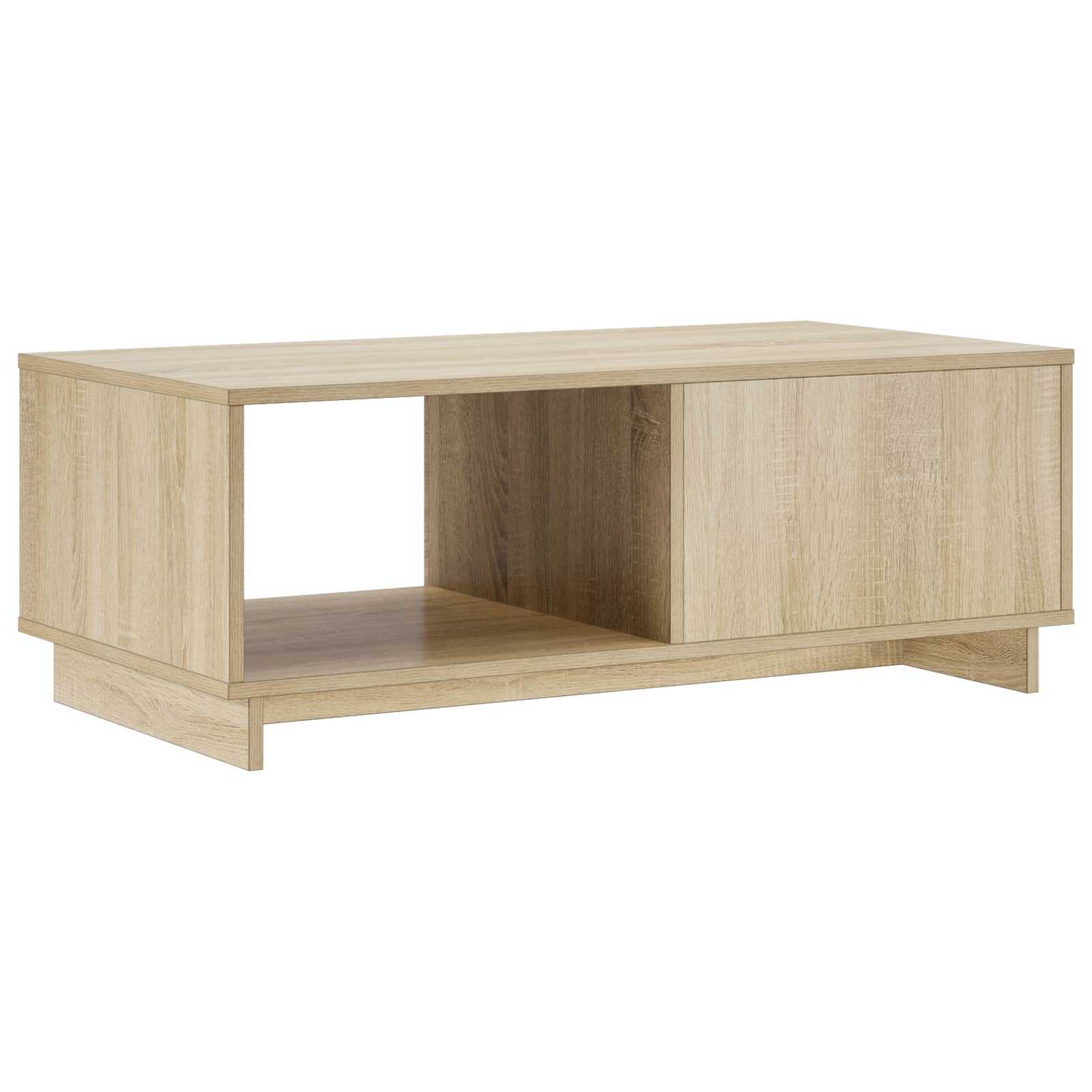 Oak Coffee Table Storage 95x50.5x35cm