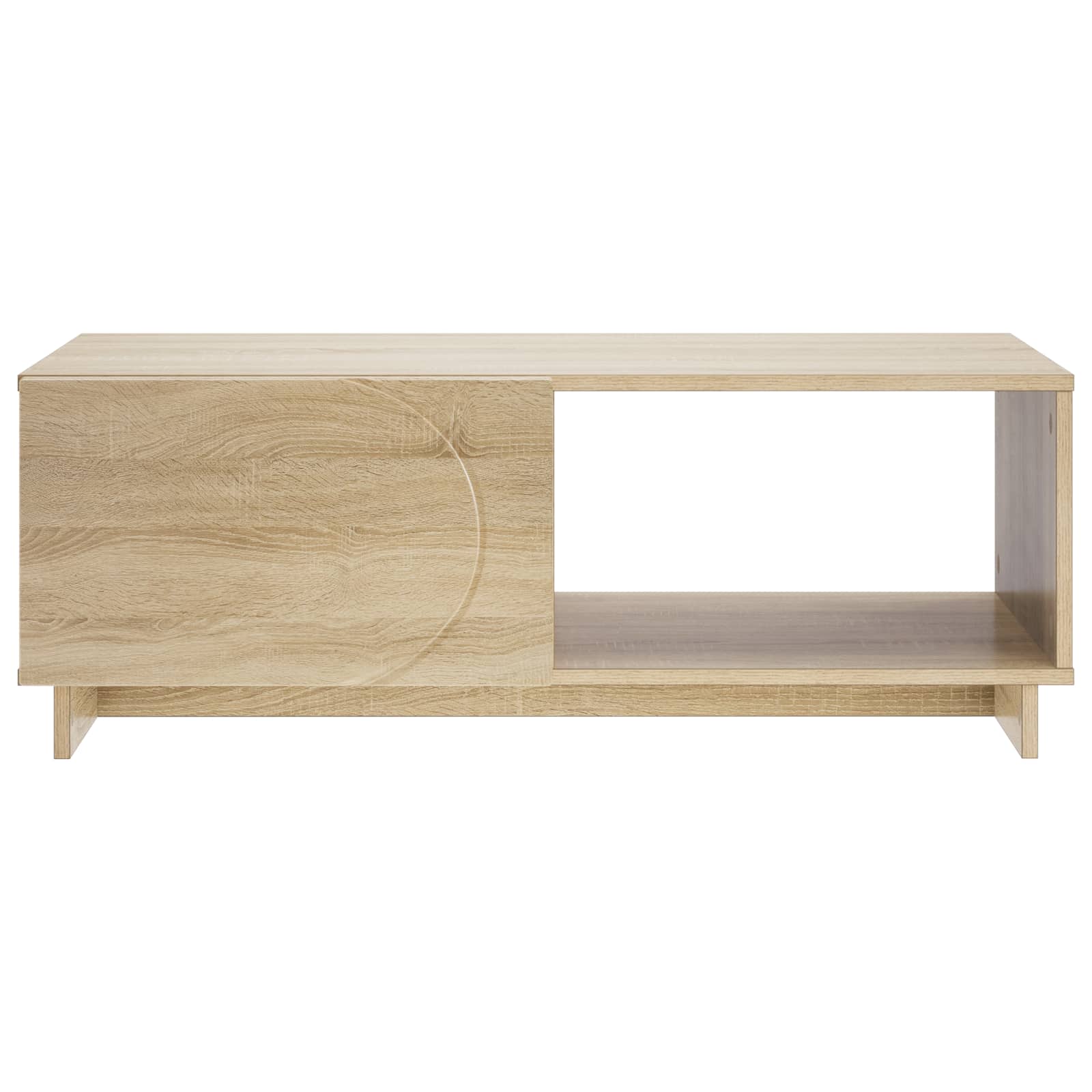 Oak Coffee Table Storage 95x50.5x35cm
