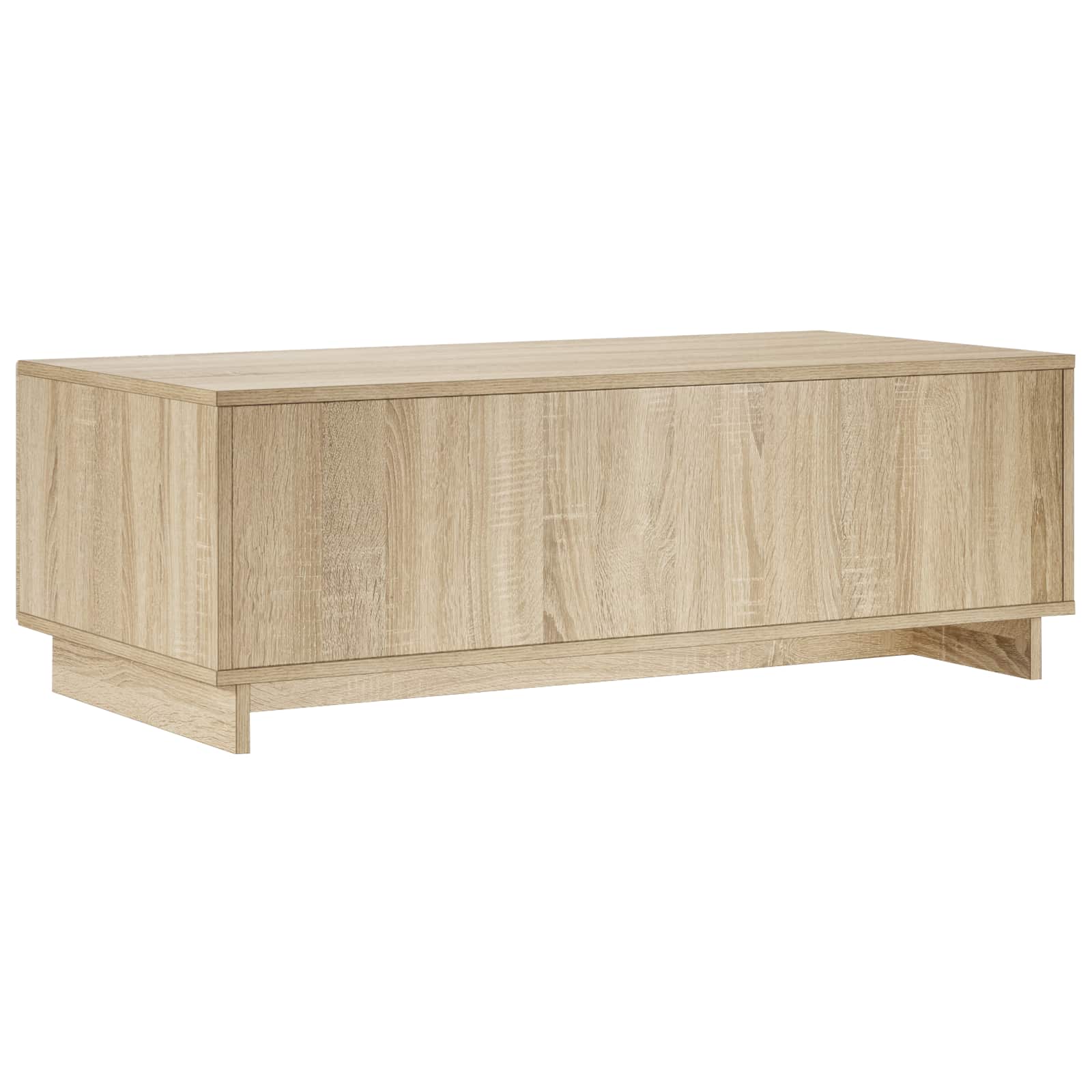 Coffee Table Oak Rectangular 102x50.5x35cm