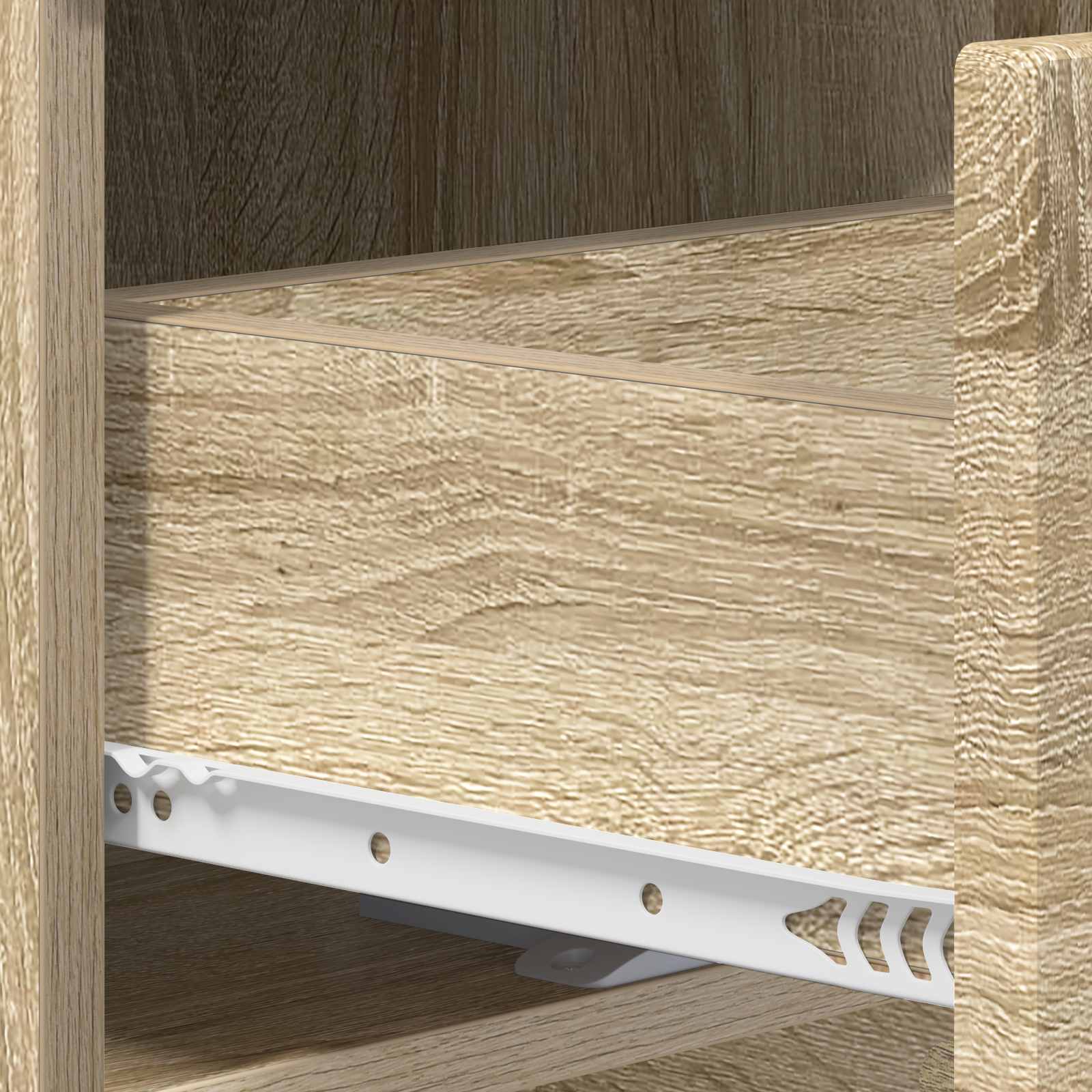 Console Table Oak Modern 96.5x38x75cm
