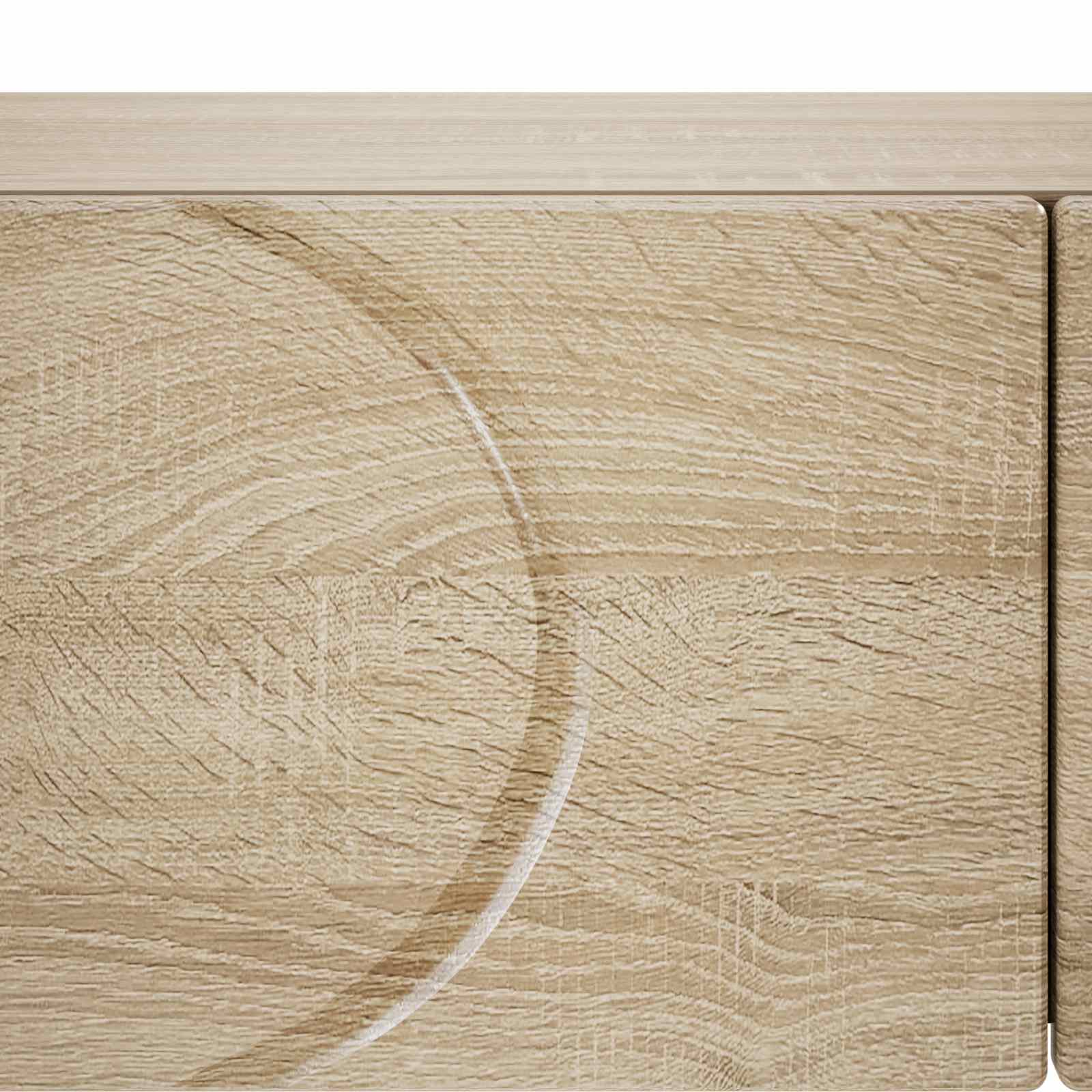 Console Table Oak Modern 96.5x38x75cm