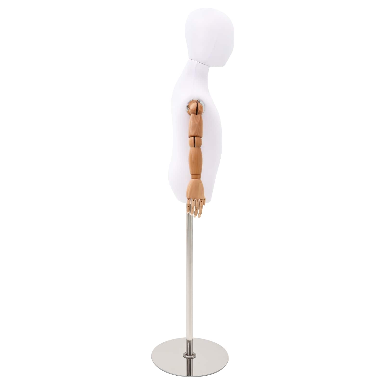 Adjustable Mannequin White 28.5x0.3cm
