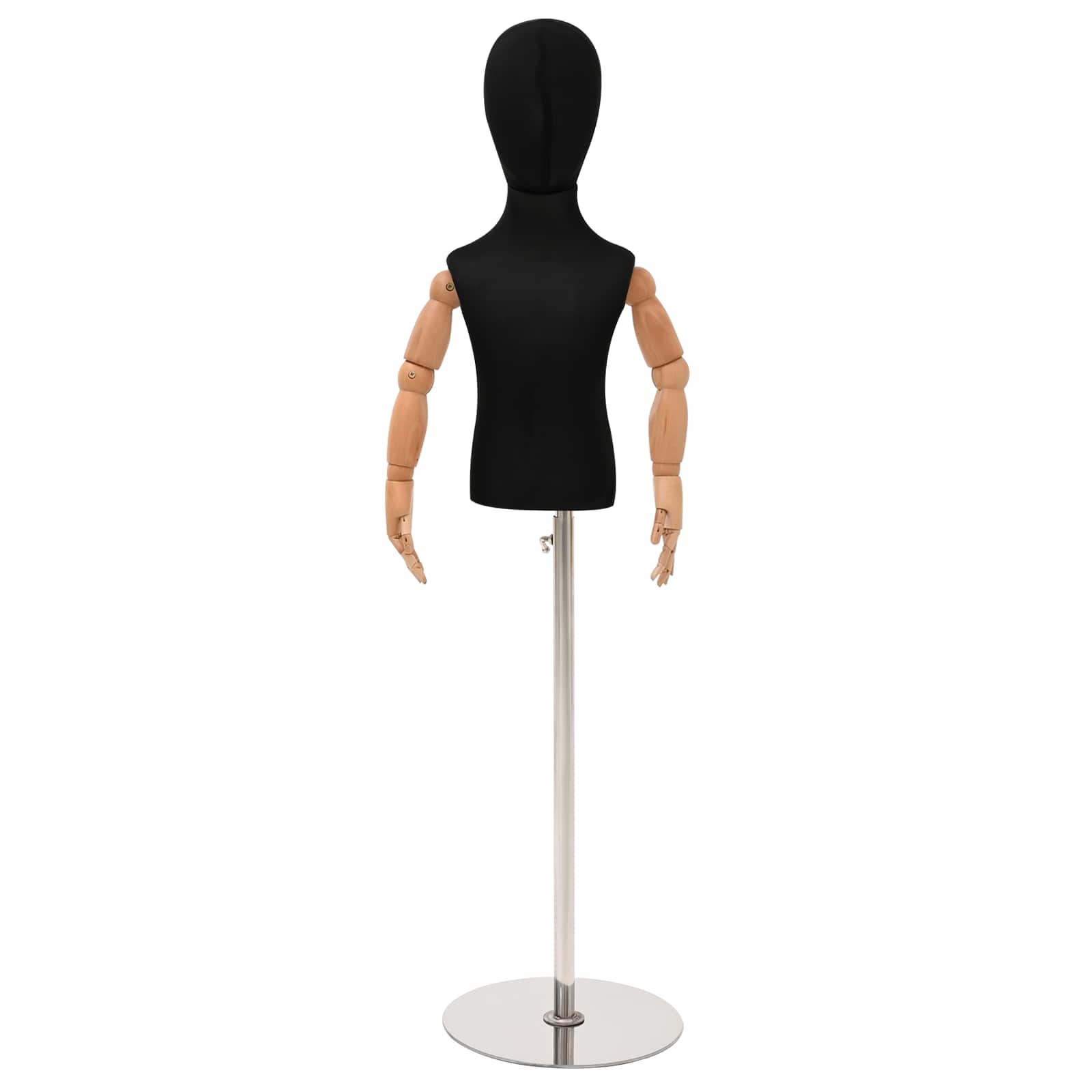 Adjustable Mannequin Black 28.5x0.3cm