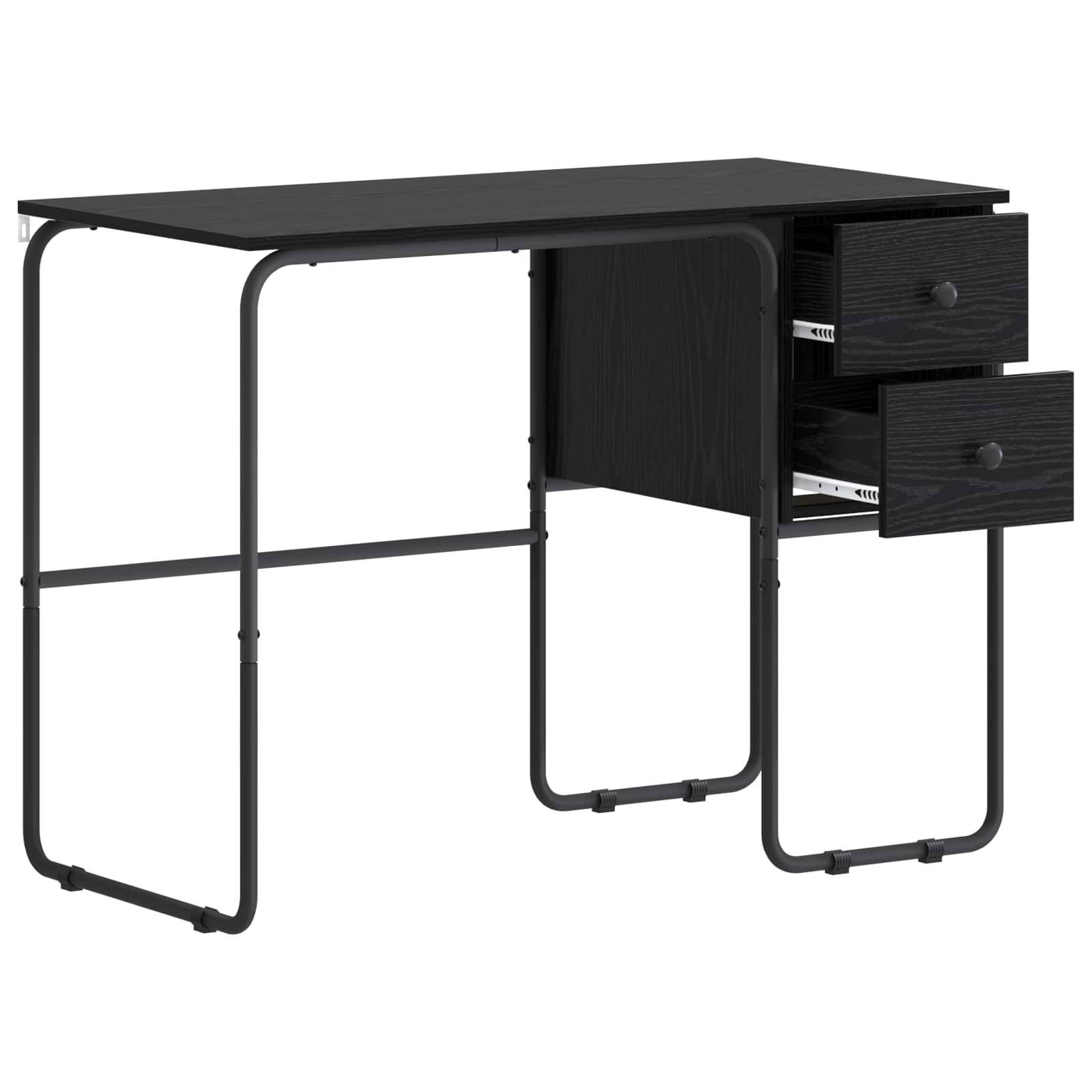 Office Desk Storage Black 100x50x75cm