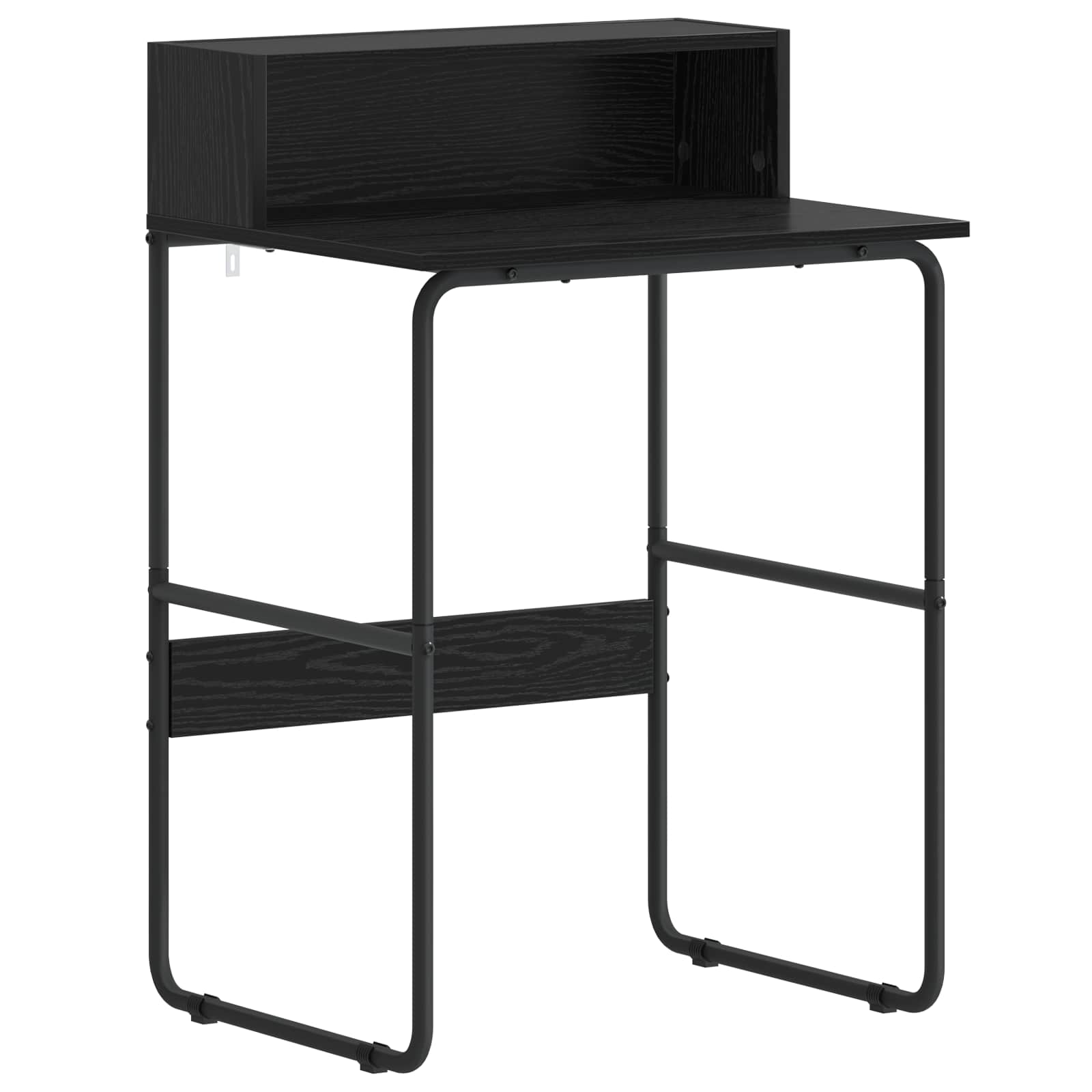Office Desk Black Storage 60x50x91cm