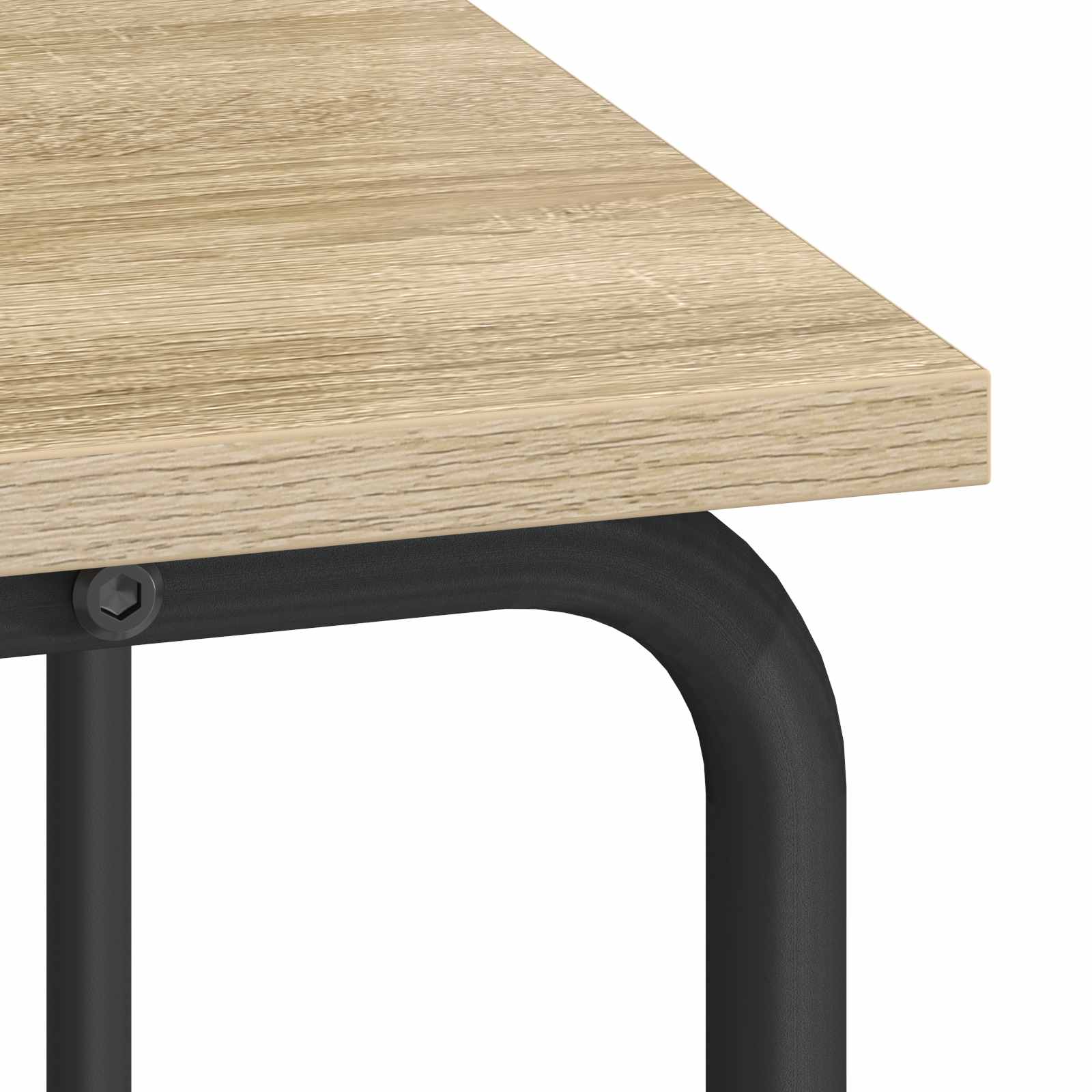 Oak Desk With Storage 60x50x91cm