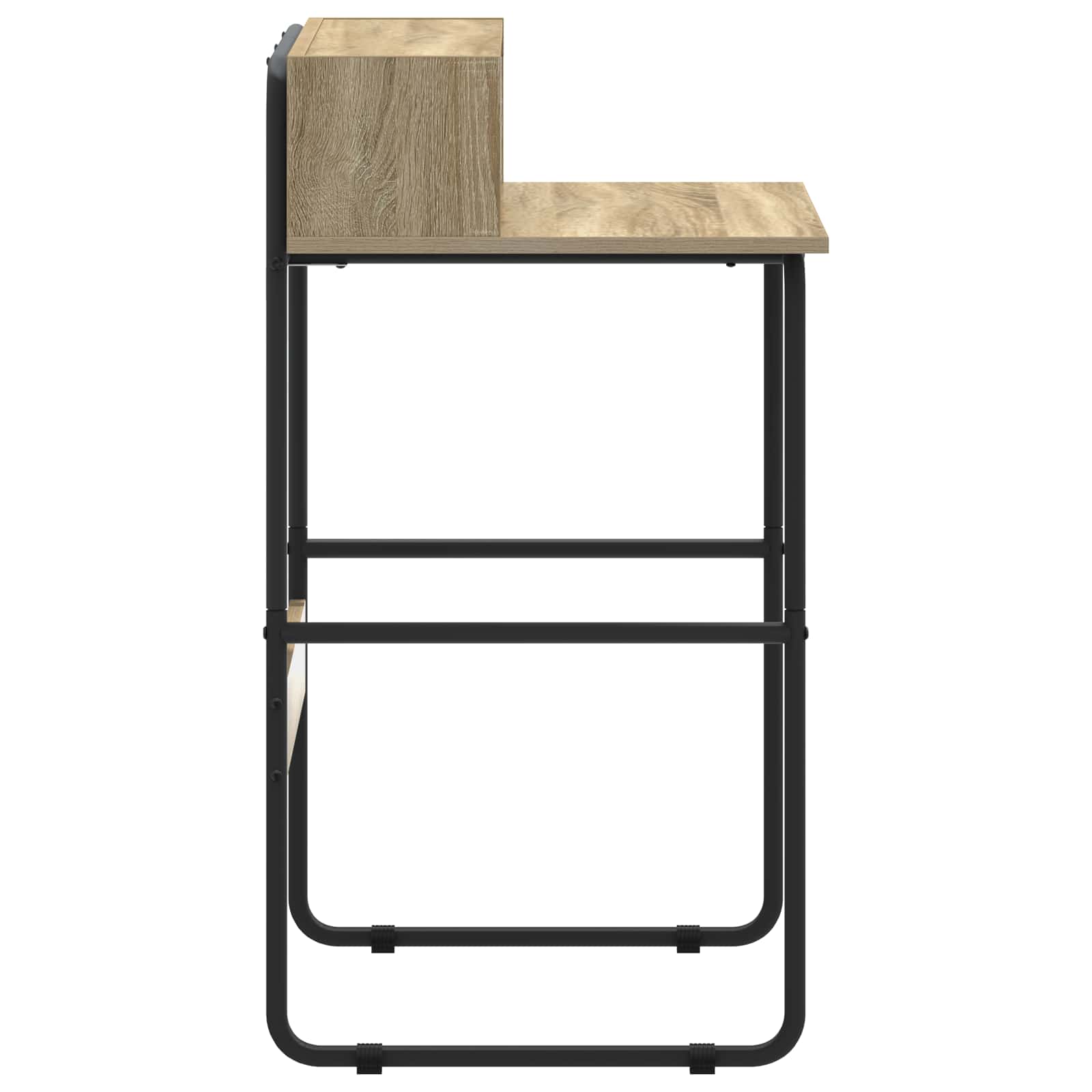 Oak Desk With Storage 60x50x91cm