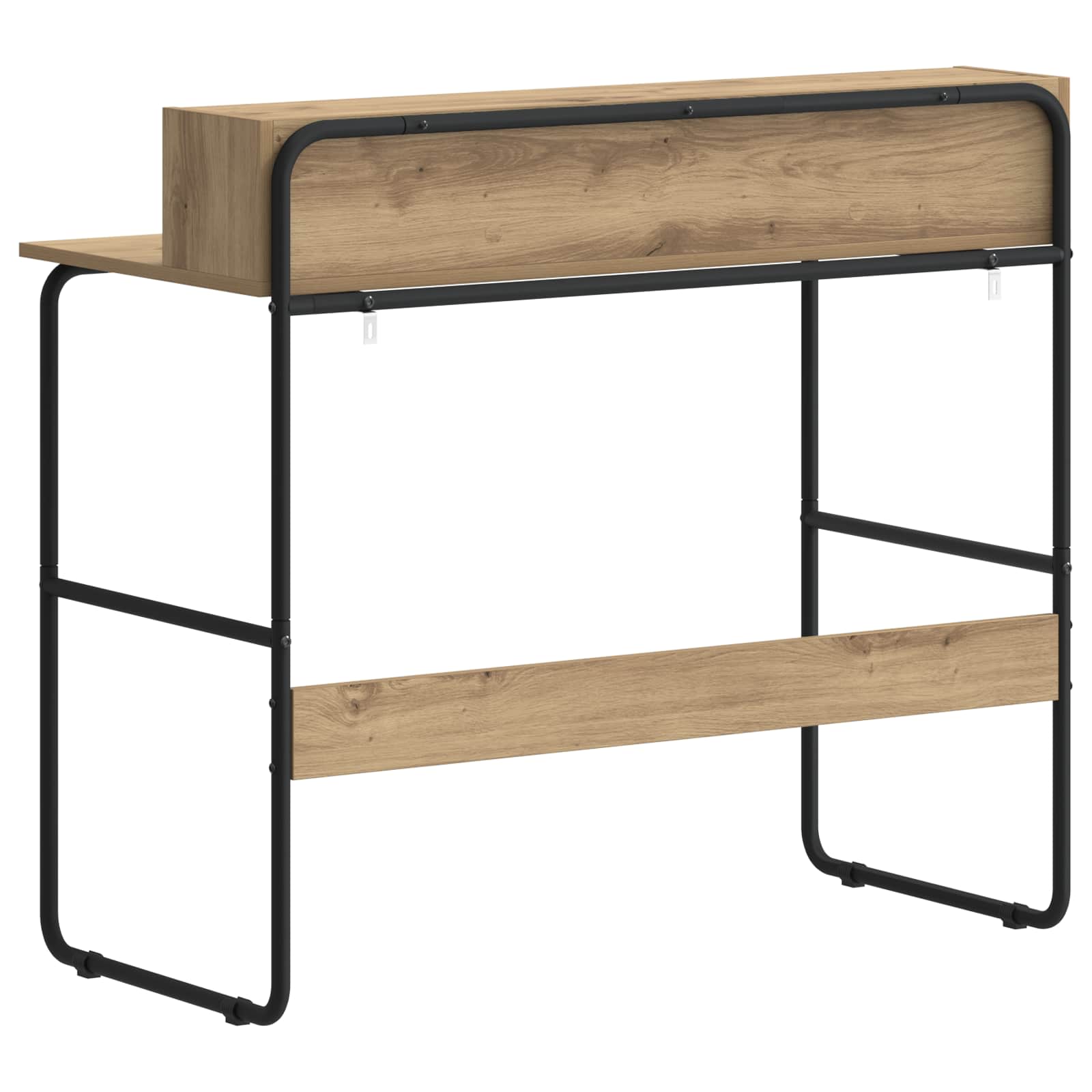 Office Desk Storage Oak 100x50x91cm