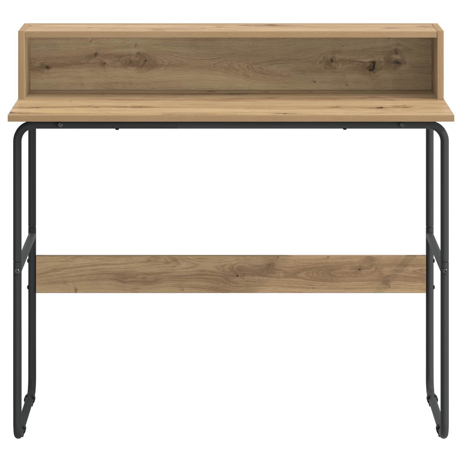Office Desk Storage Oak 100x50x91cm