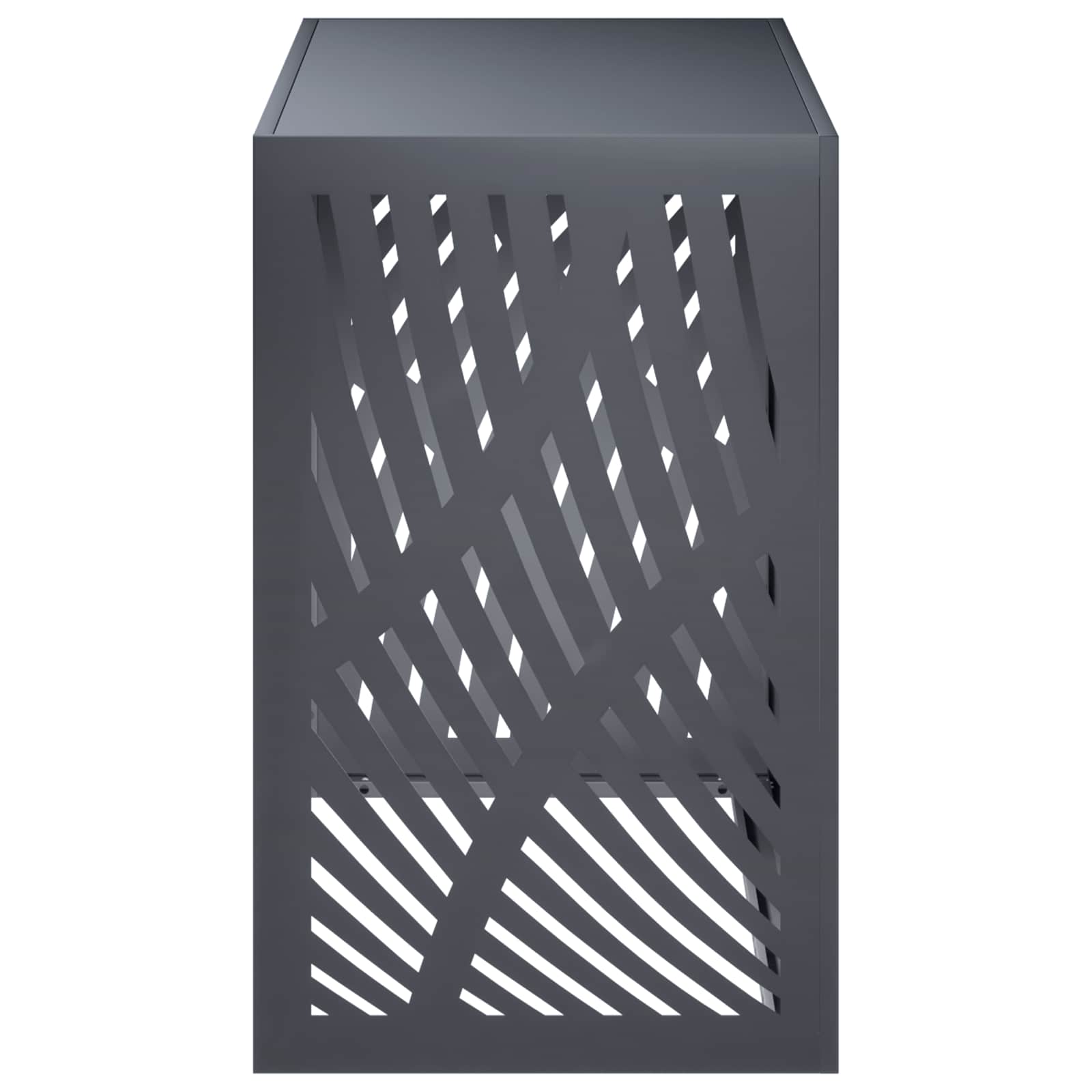 Air Conditioner Cover Steel Anthracite 110x50x80cm