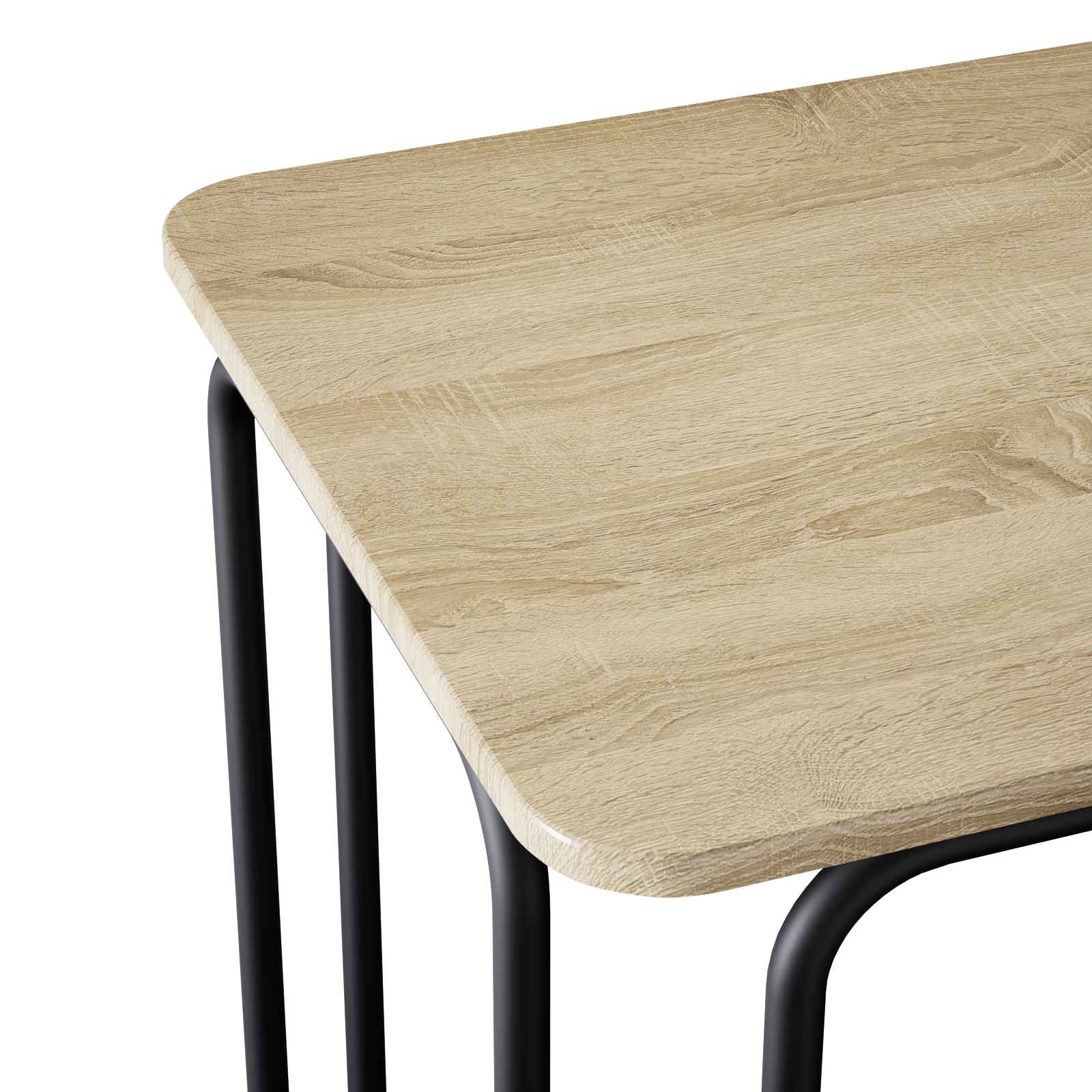 Dining Table Engineered Wood 100x50x75cm