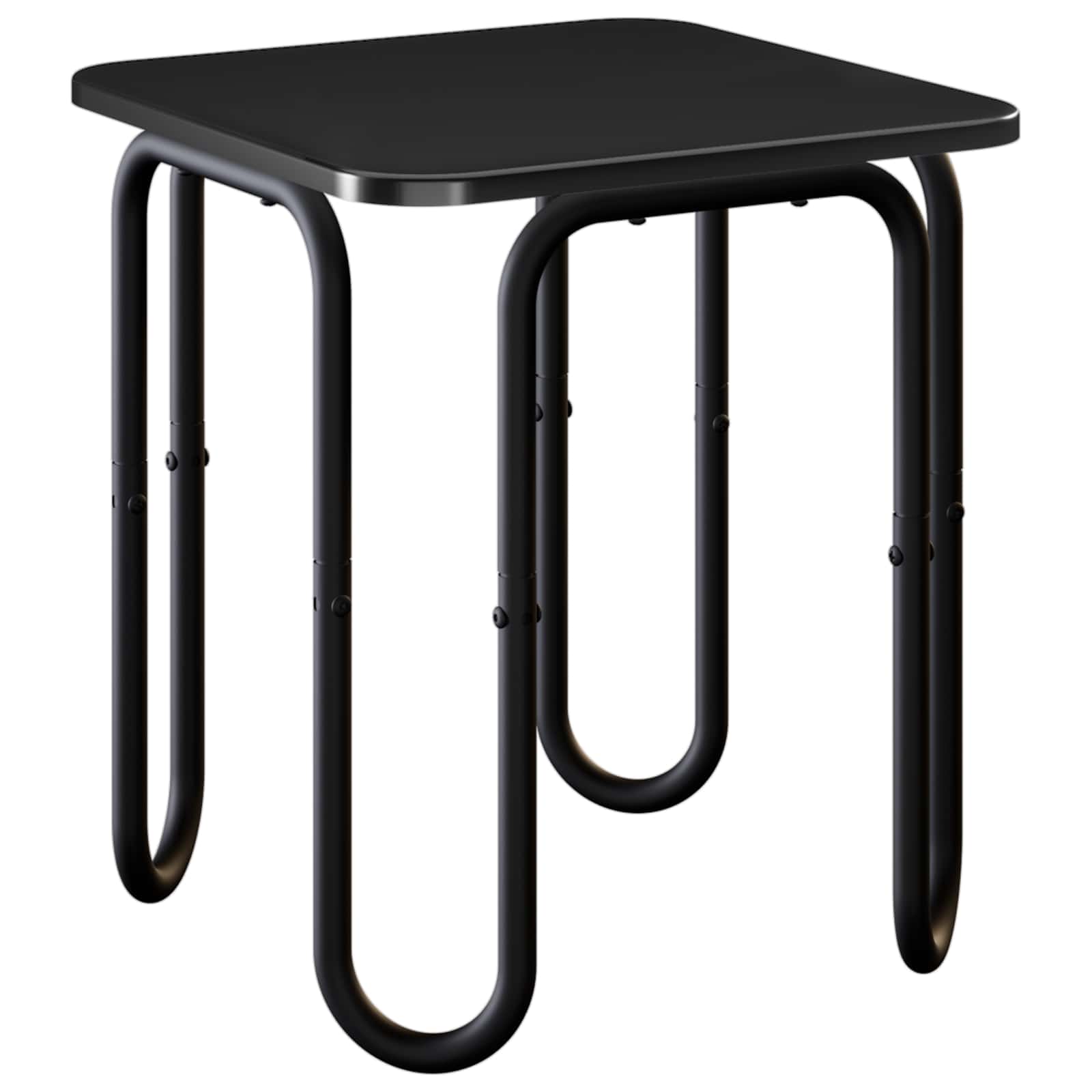 Black Coffee Table 40cm 40x40x45cm