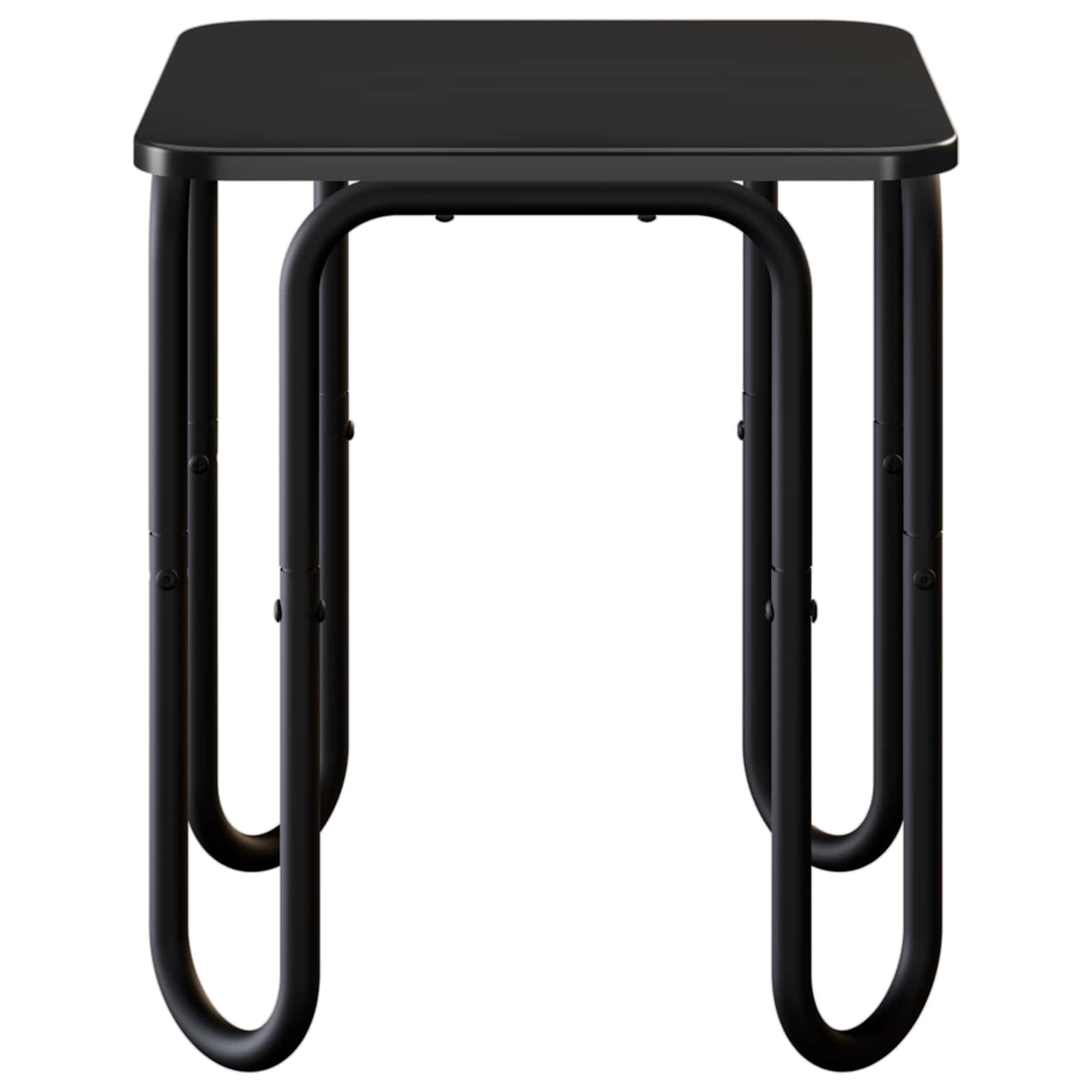Black Coffee Table 40cm 40x40x45cm