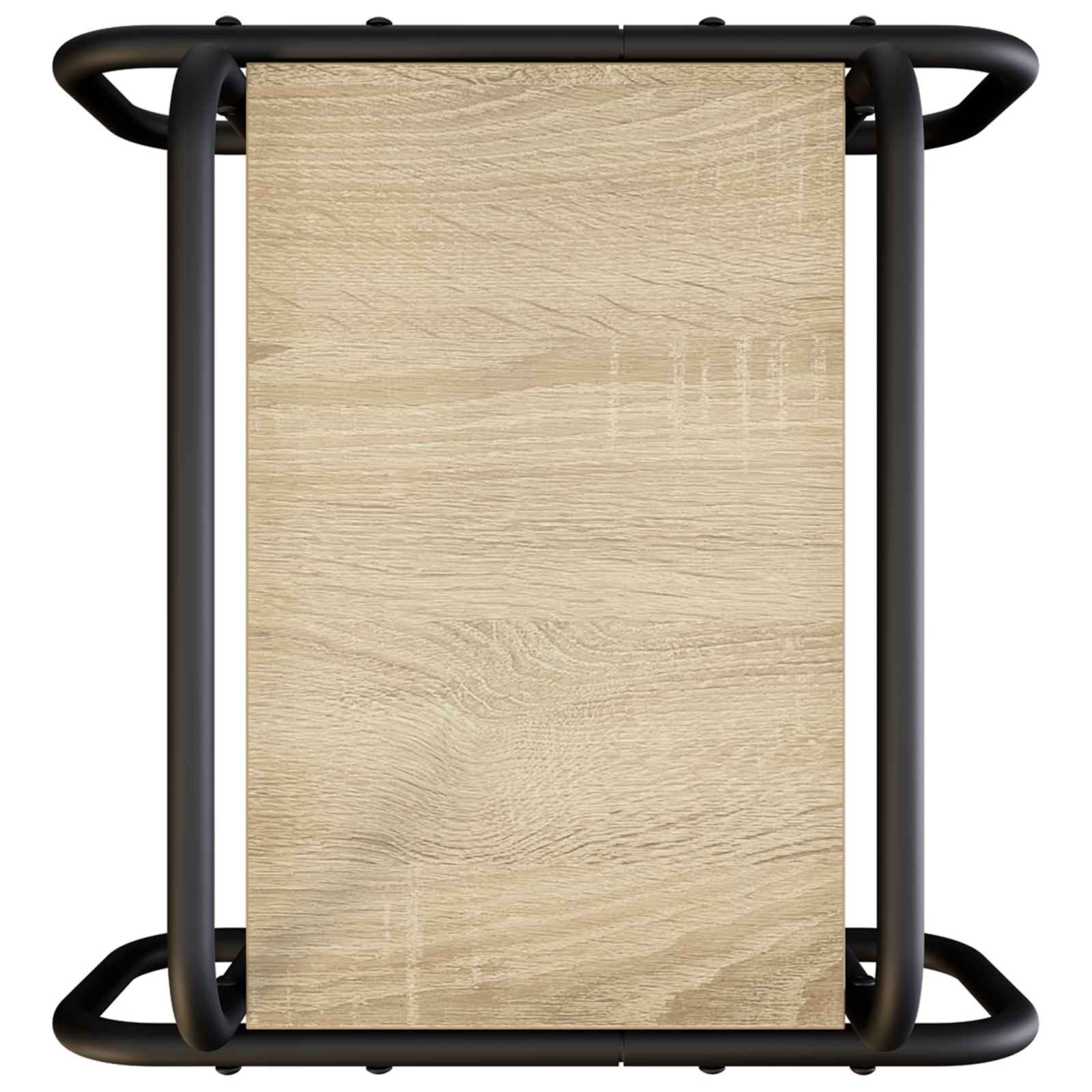 Coffee Table Sonoma Oak Compact 40x40x51cm