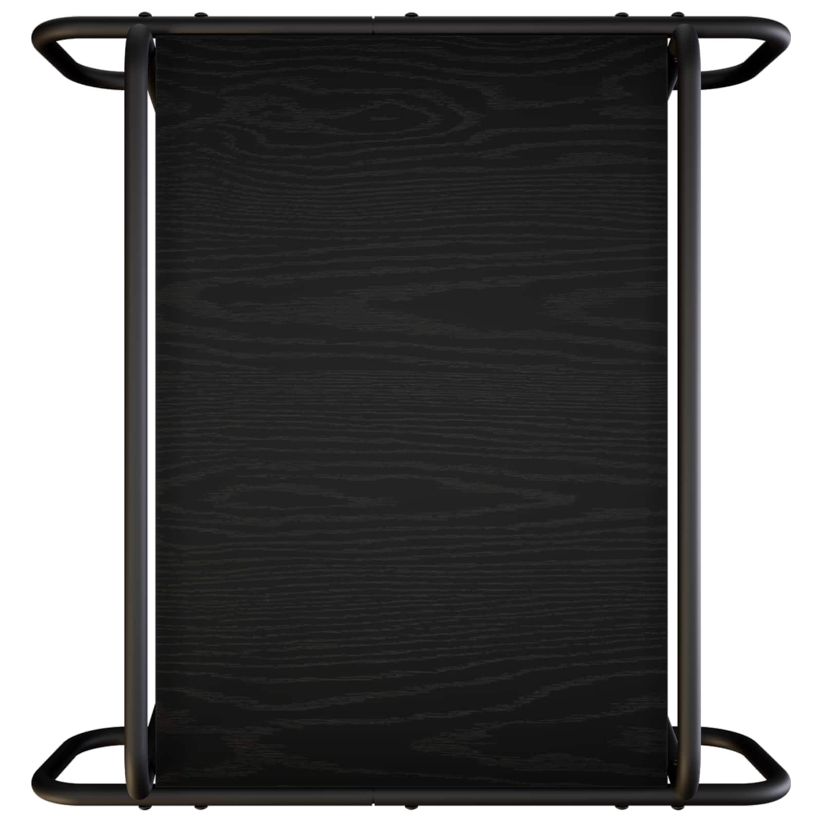 Coffee Table Black Oak Compact 50x50x51cm