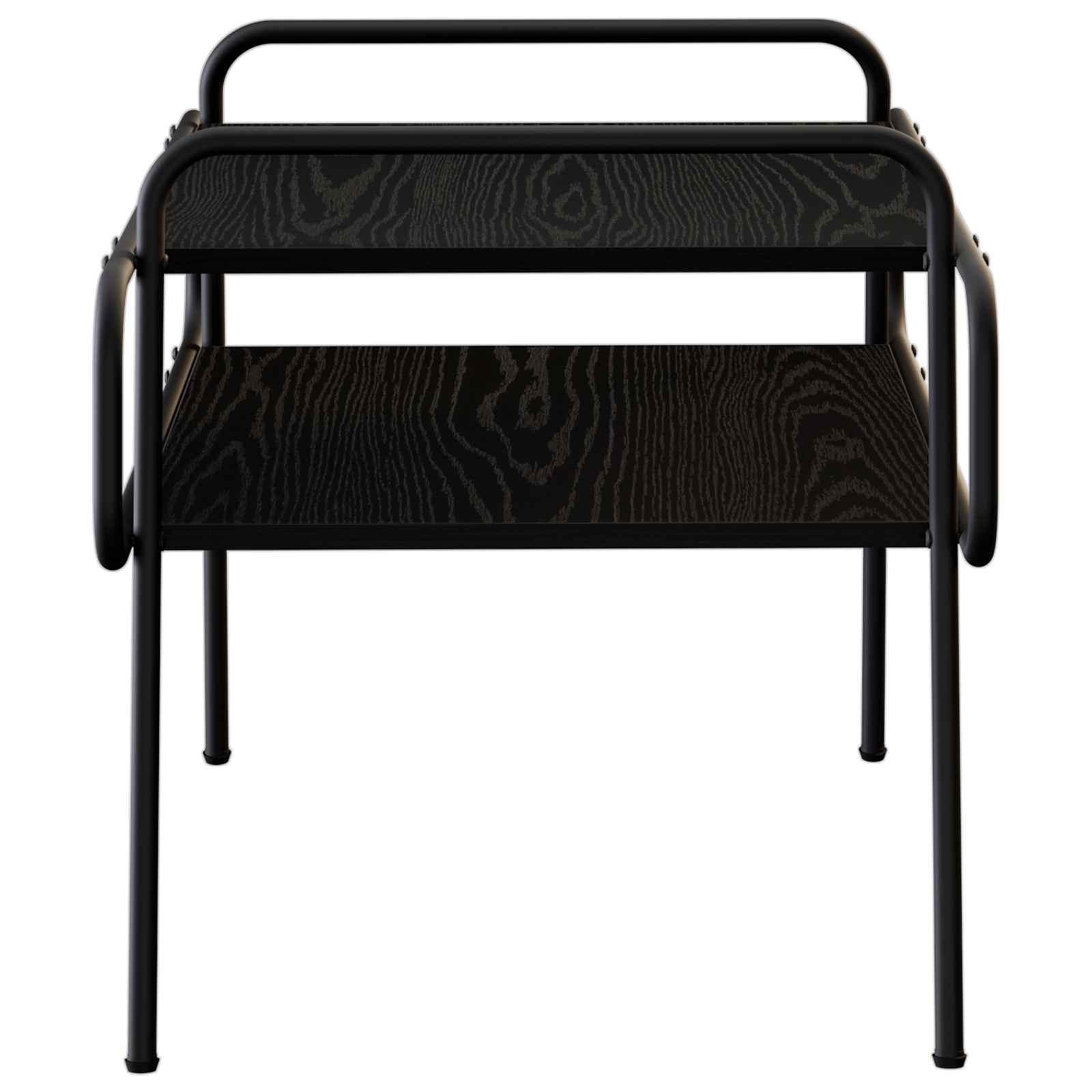 Black Coffee Table 70cm 70x50x51cm