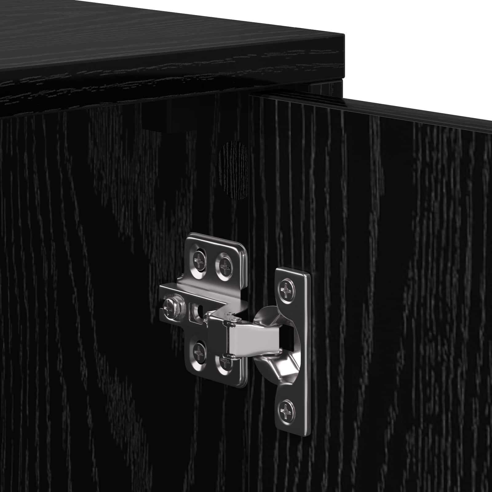 Black Oak Bedside Tables Set of 2 | Simpledeals