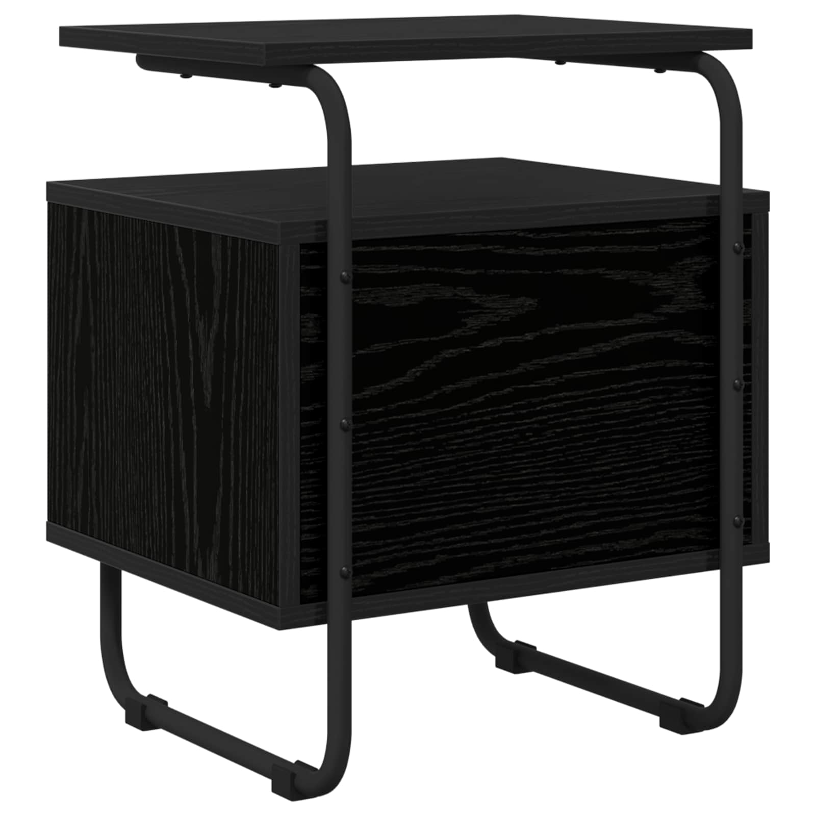 Black Oak Bedside Tables Set of 2 | Simpledeals