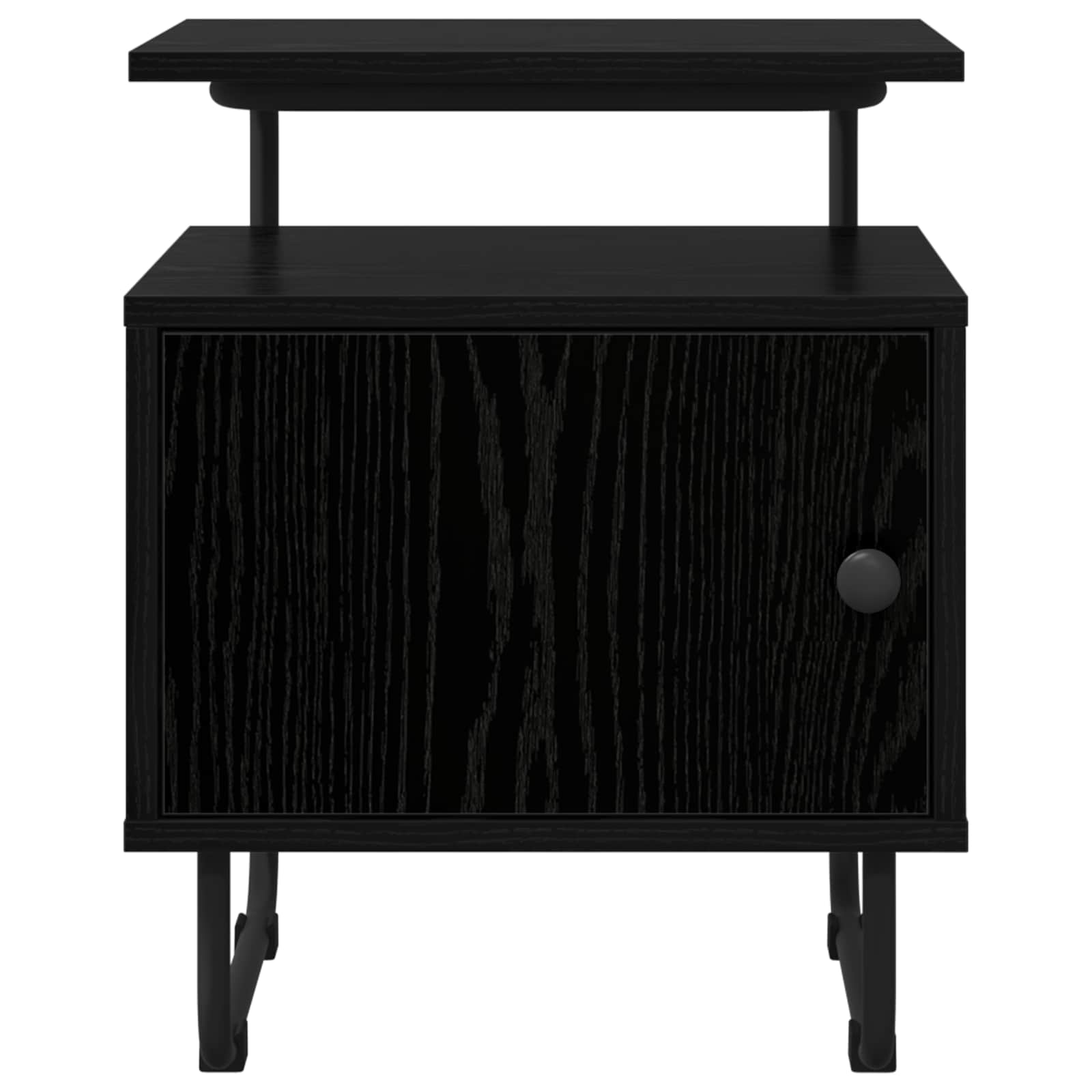 Black Oak Bedside Tables Set of 2 | Simpledeals