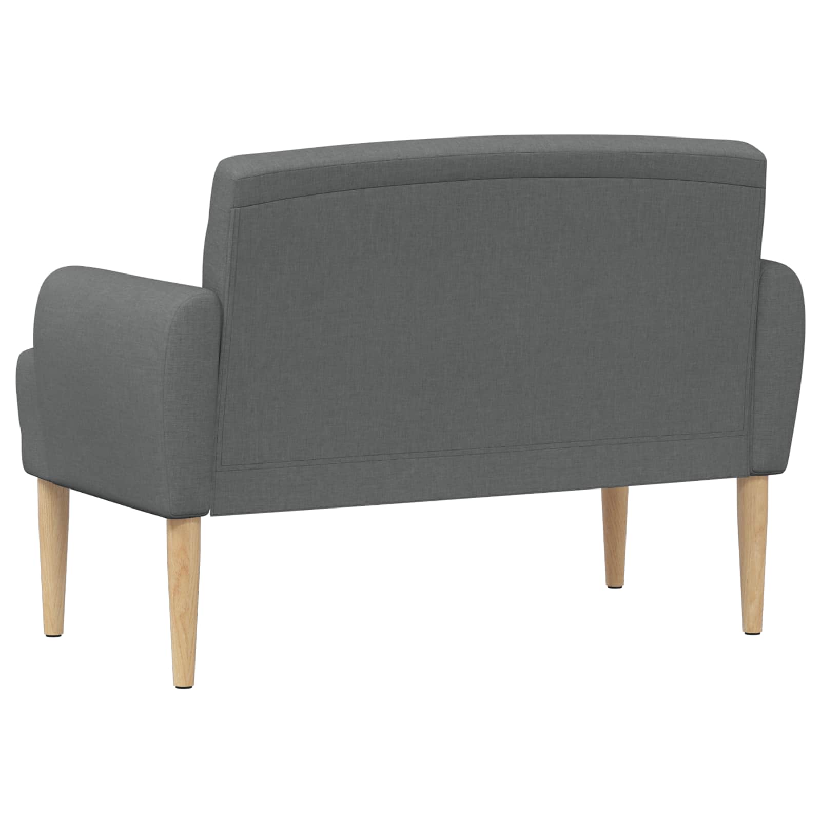 Button Tufted Loveseat Dark Grey Velvet | Simpledeals