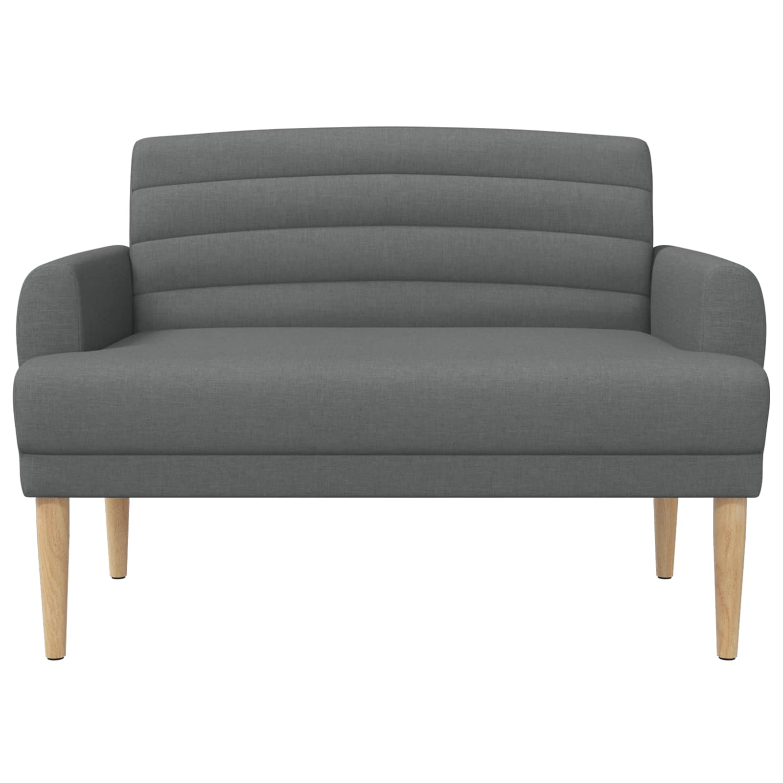 Button Tufted Loveseat Dark Grey Velvet | Simpledeals
