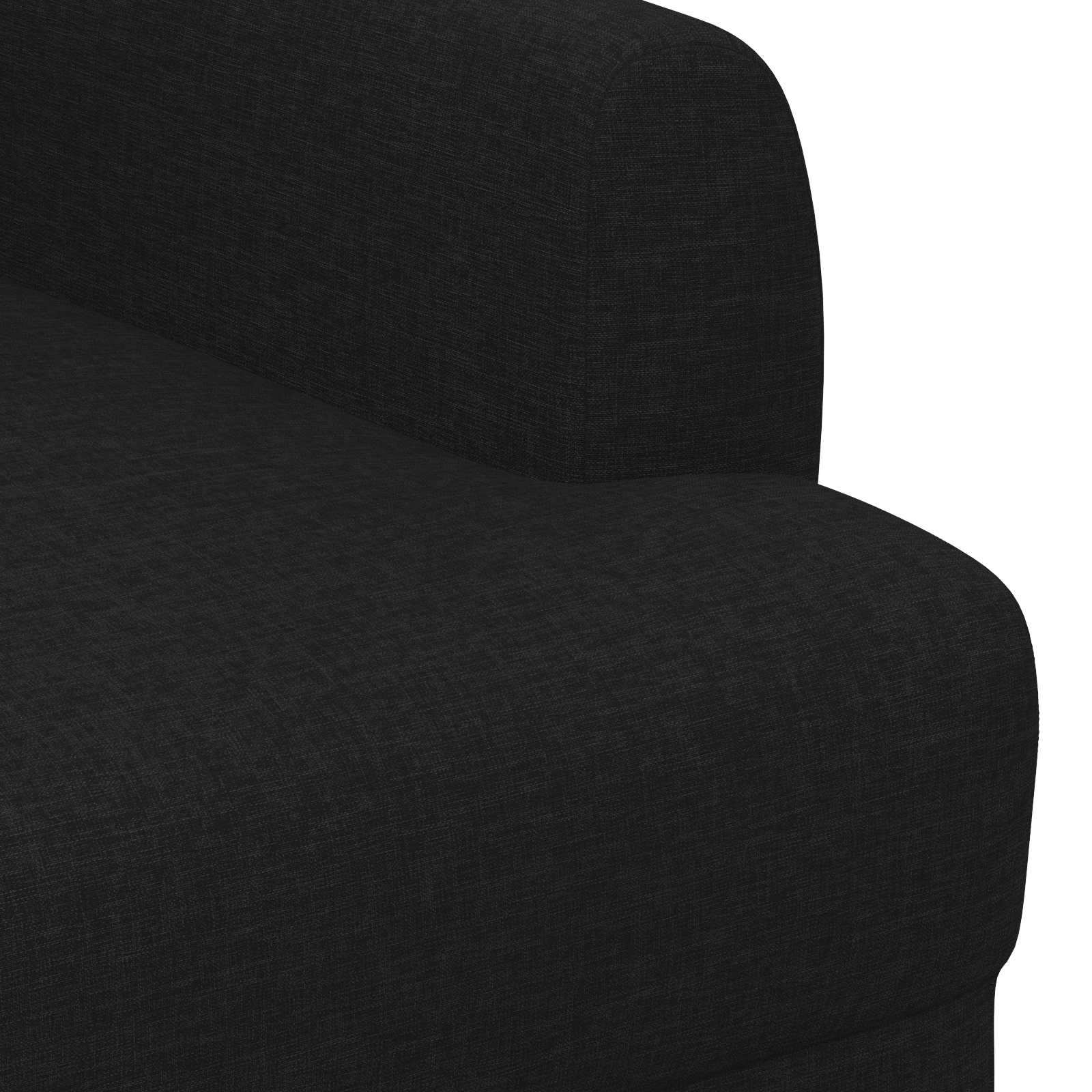 Black Velvet Loveseat Button Tufted 2 Seater | Simpledeals