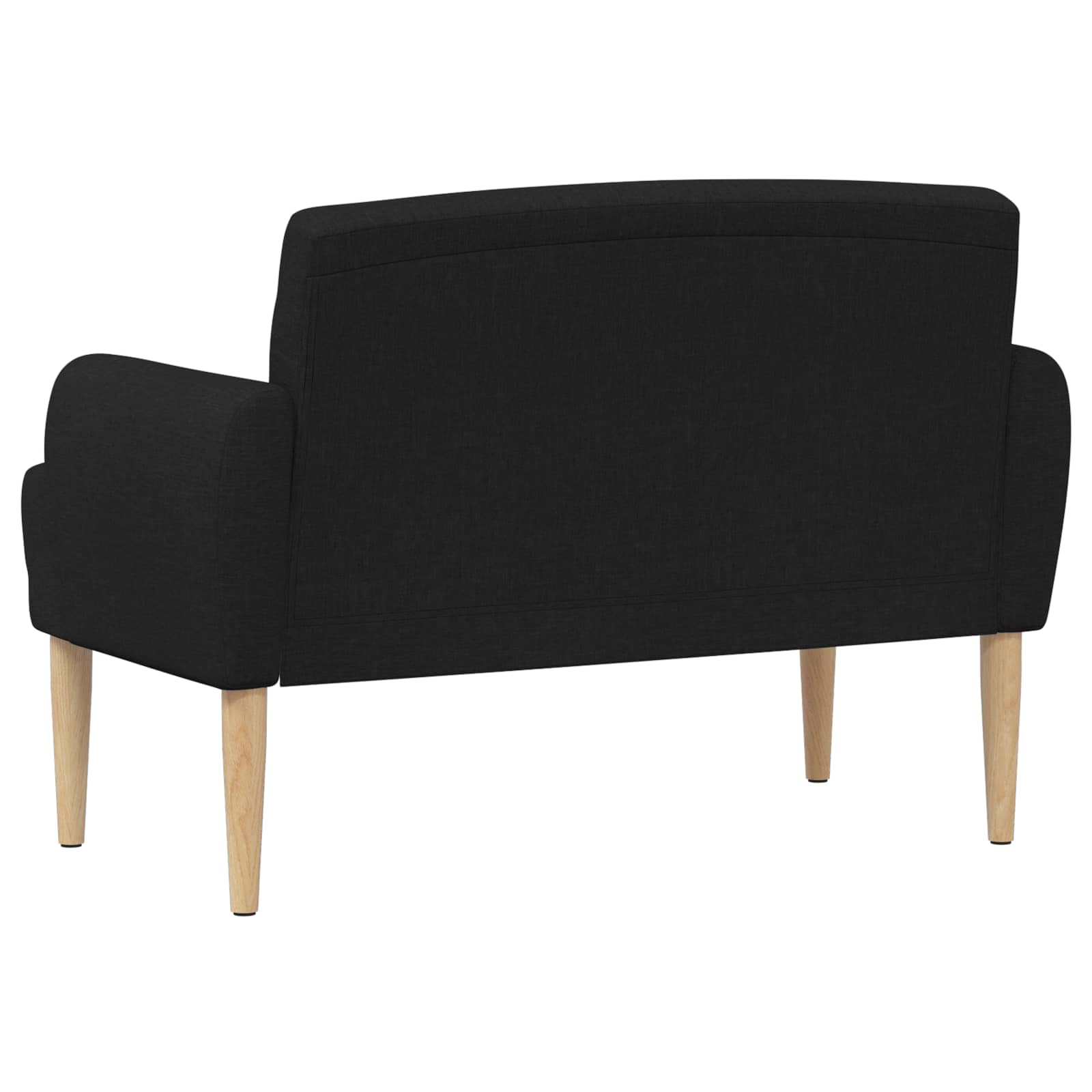 Black Velvet Loveseat Button Tufted 2 Seater | Simpledeals