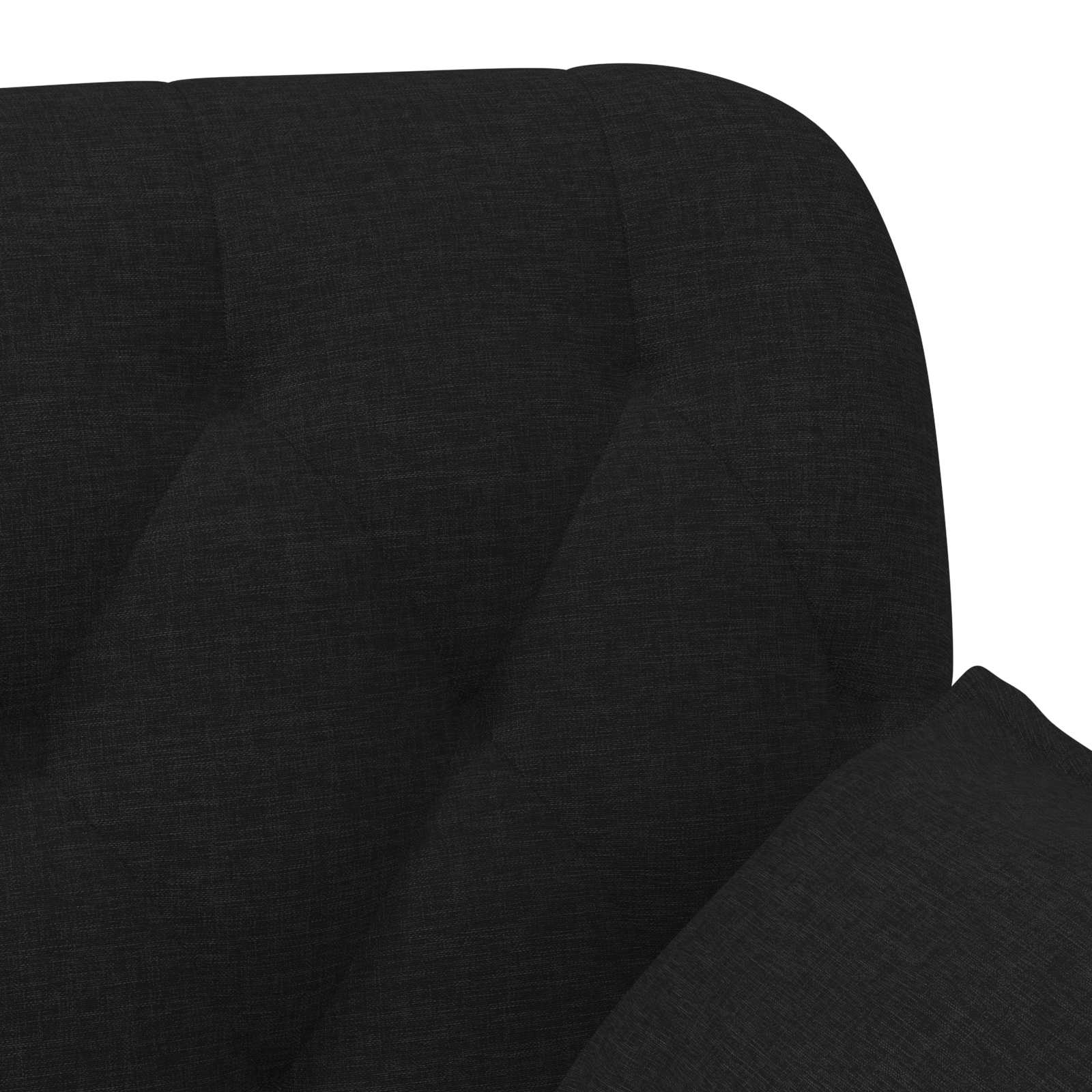 Black Button Tufted Loveseat Velvet Sofa | Simpledeals