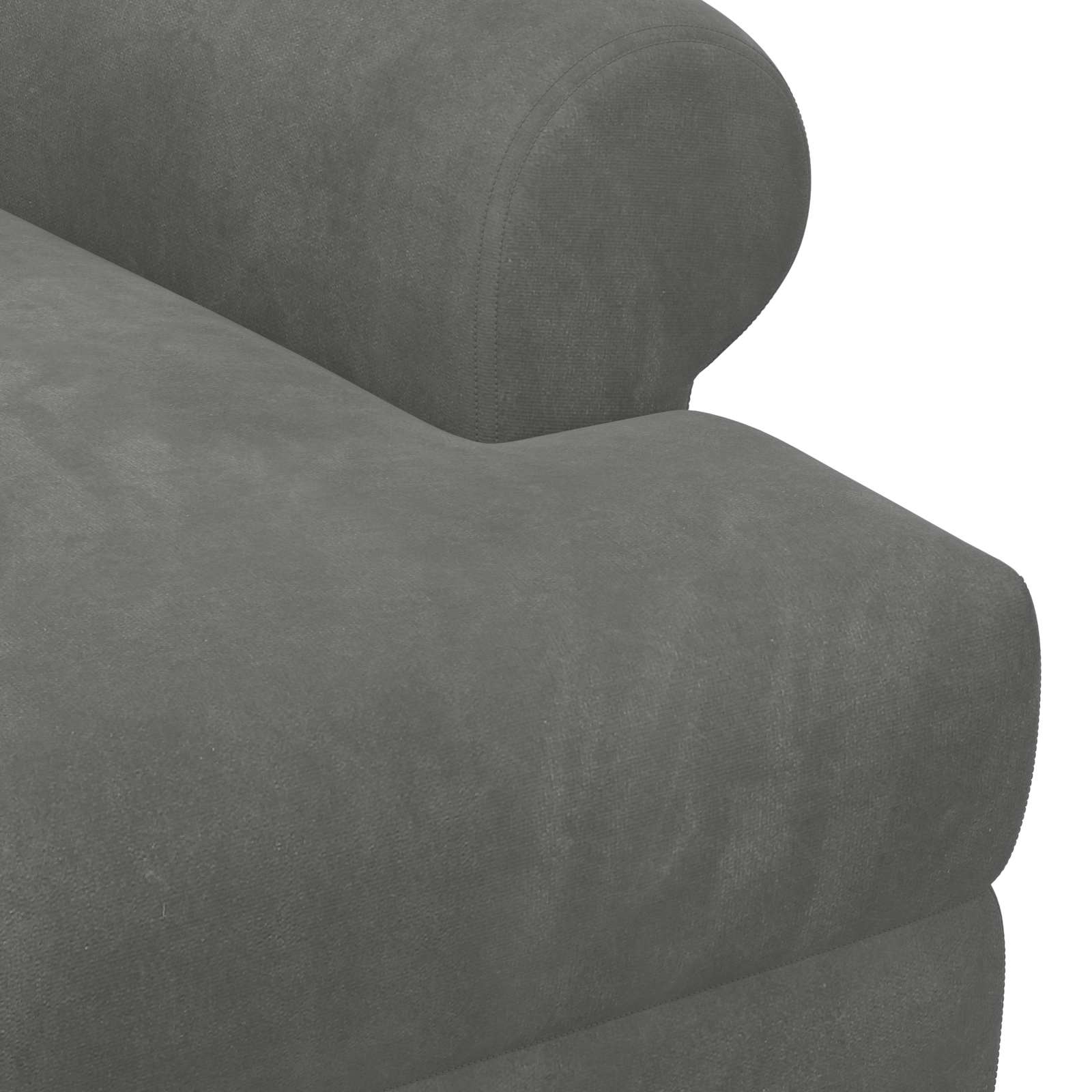 Velvet Button Tufted Loveseat Dark Grey | Simpledeals