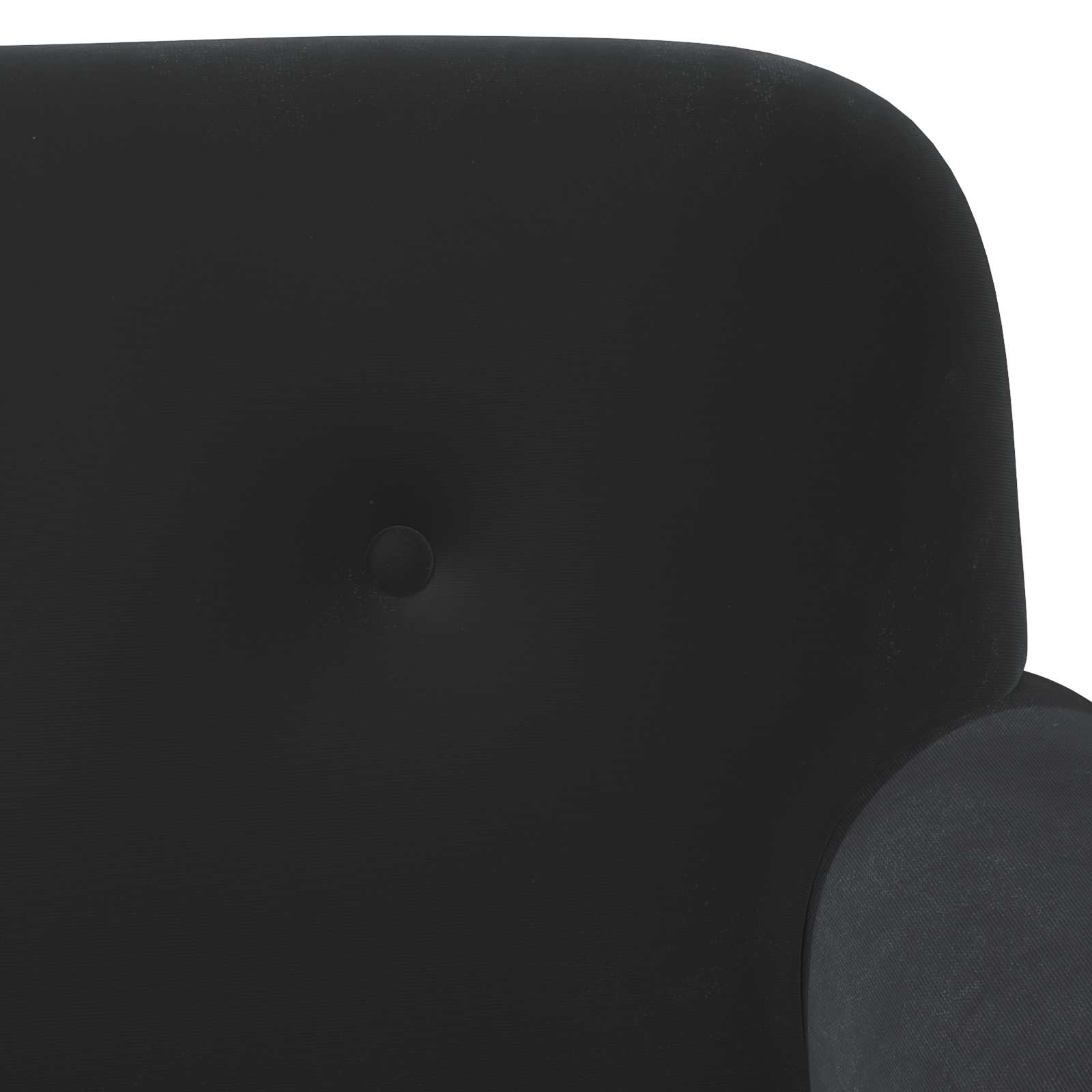 Black Velvet Button Tufted Loveseat Sofa | Simpledeals