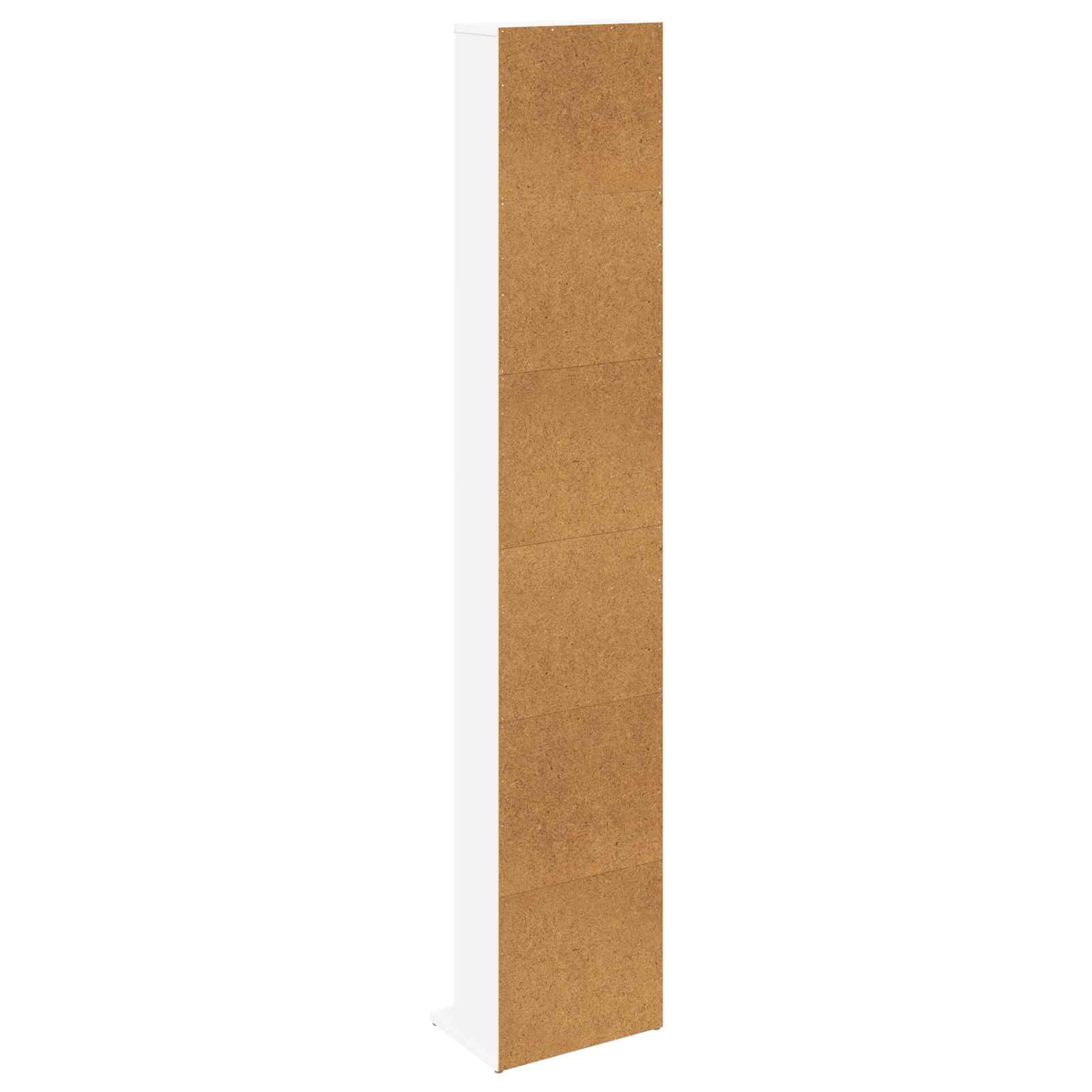 Media Cabinet White Engineered Wood 33 cm x 175 cm