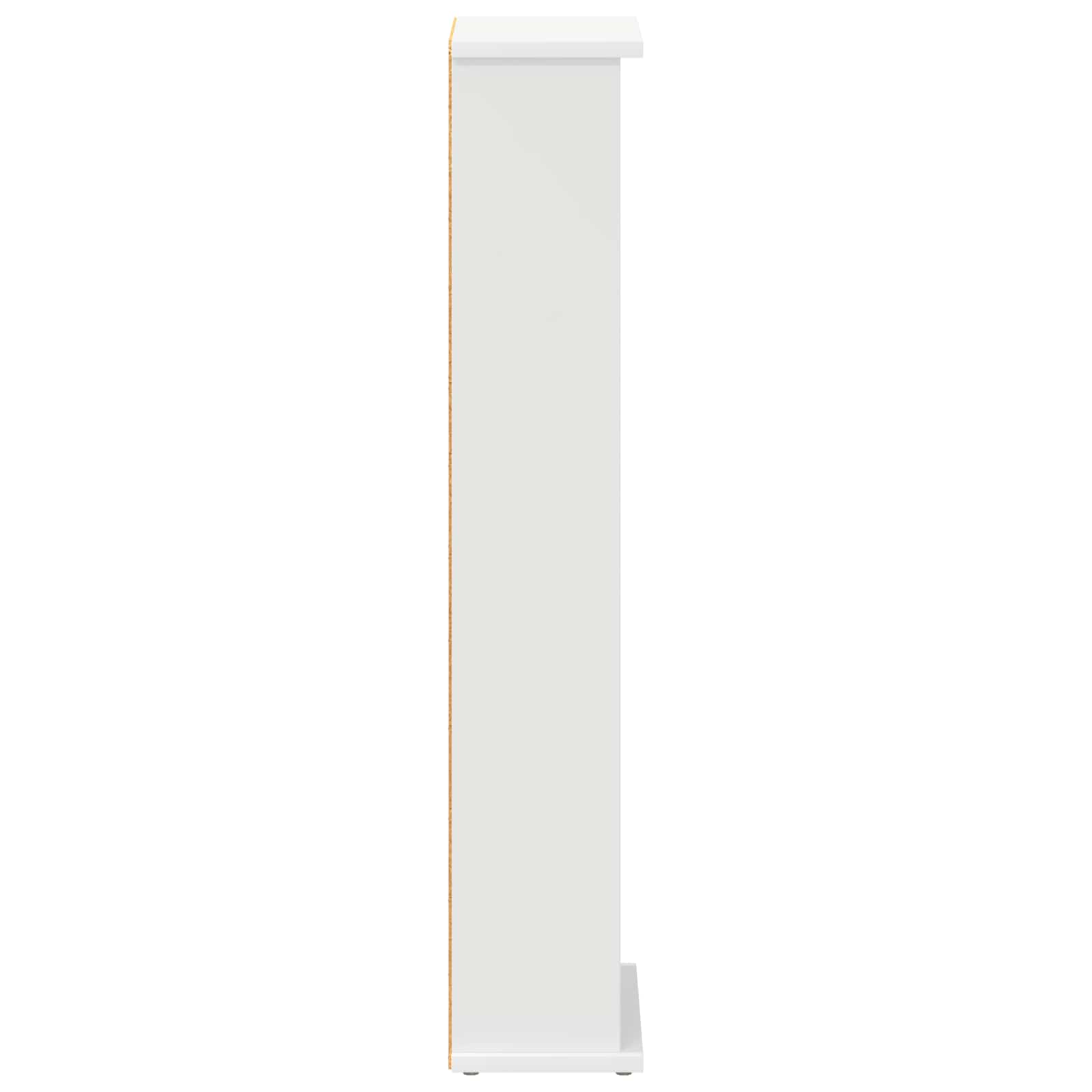 Media Cabinet White Engineered Wood 32 cm x 92 cm