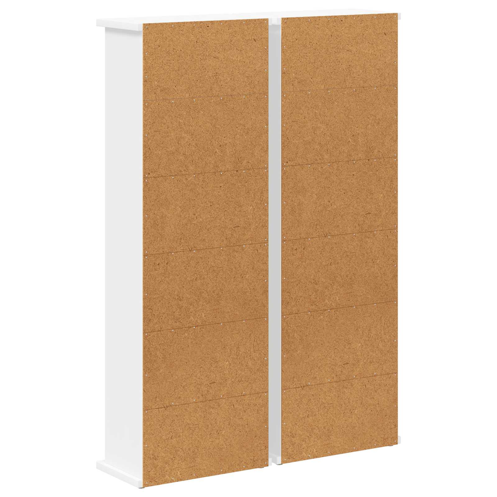 Media Storage Cabinet White Engineered Wood 32 cm x 92 cm
