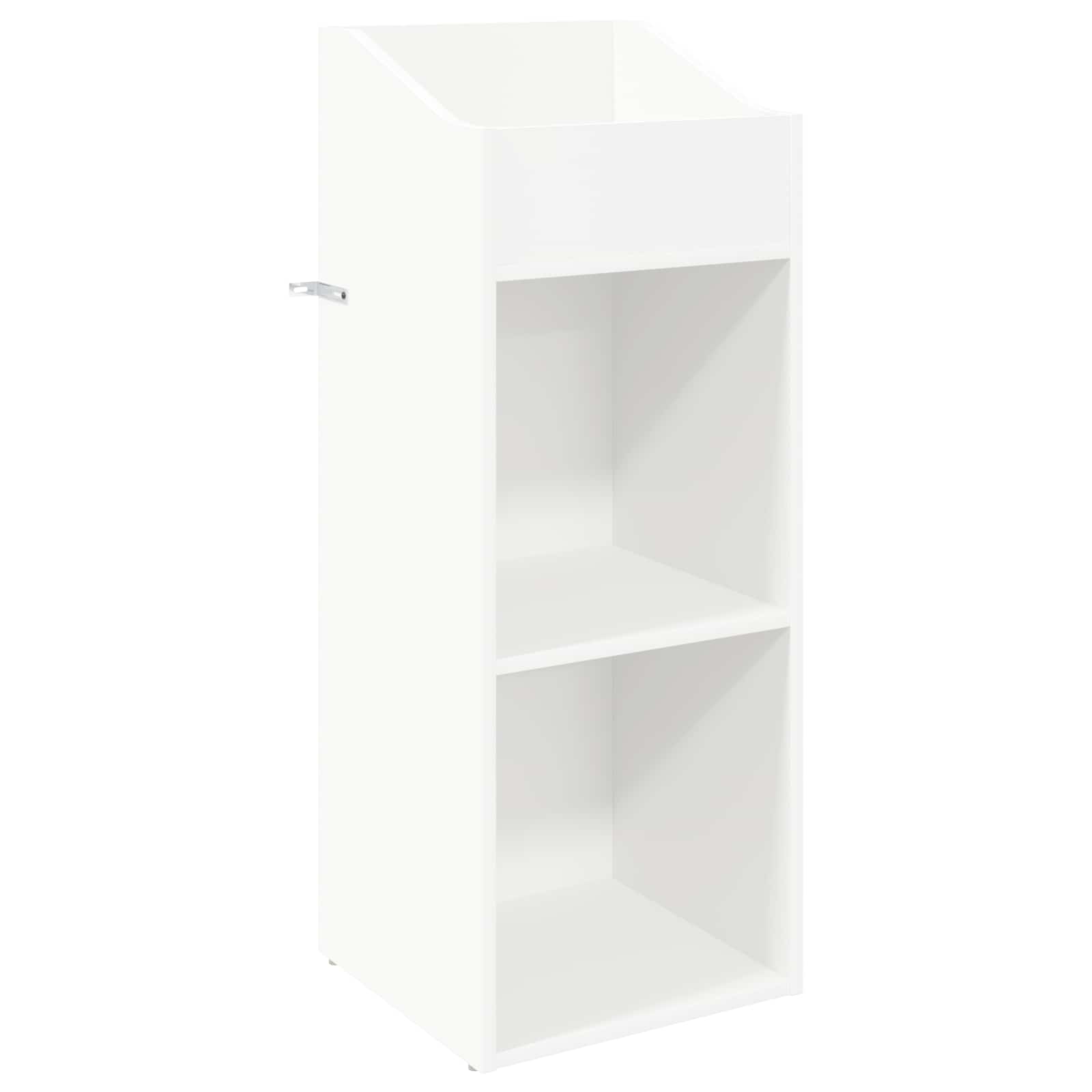 Record Cabinet White Modern 36 cm x 95.5 cm