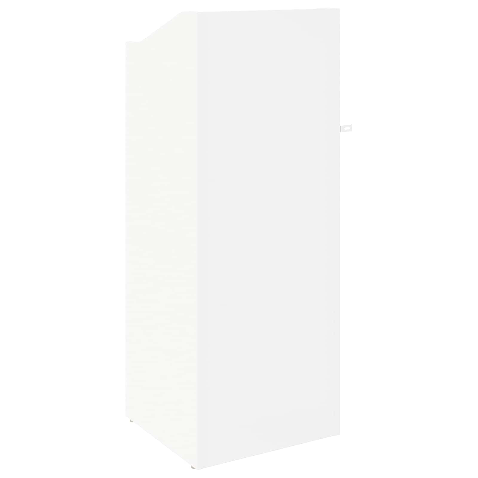Record Cabinet White Modern 36 cm x 95.5 cm
