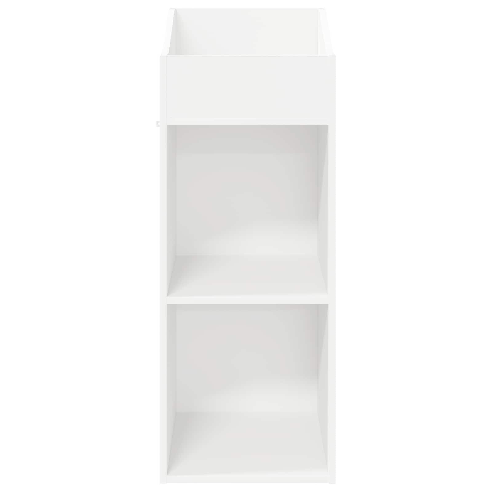 Record Cabinet White Modern 36 cm x 95.5 cm