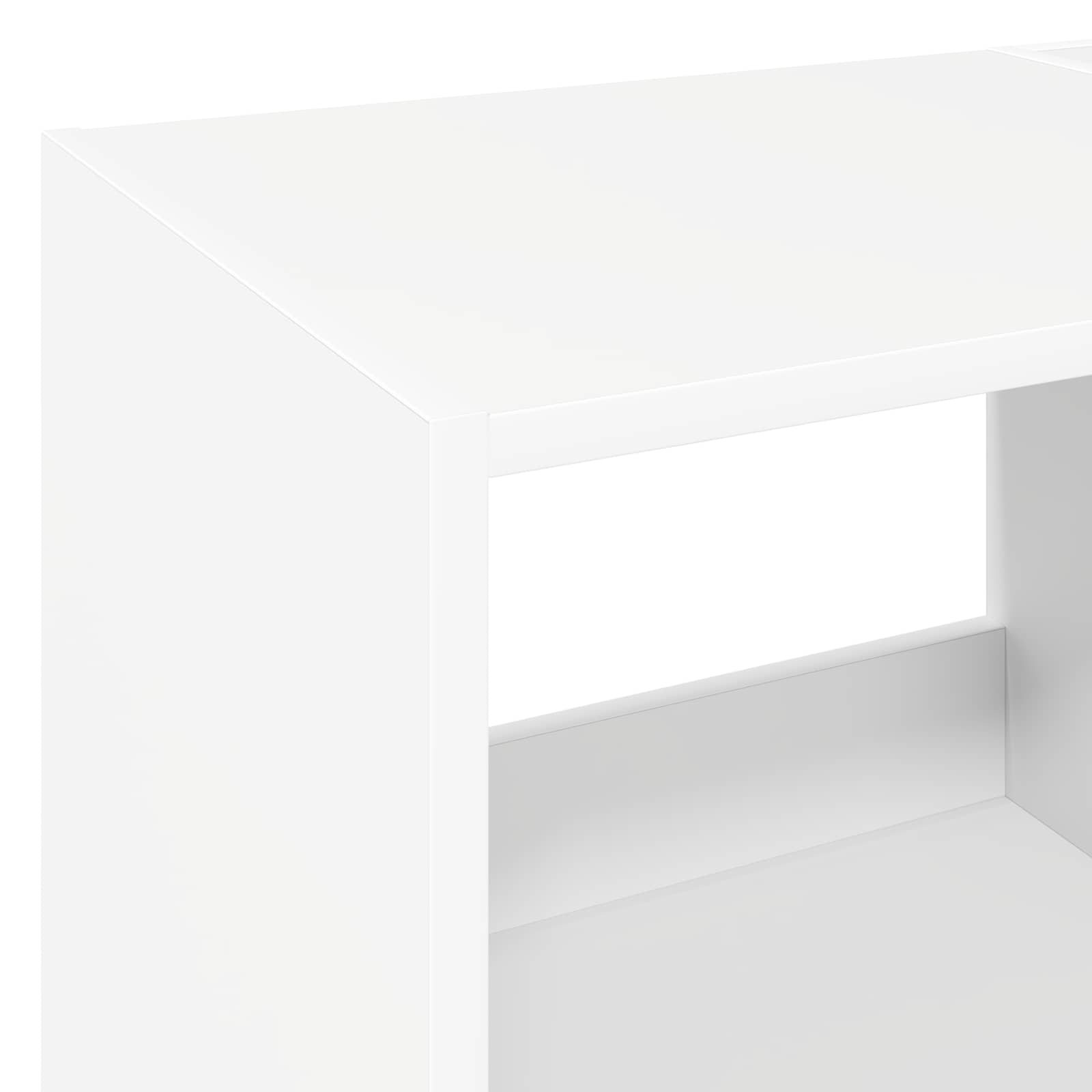 Record Player Stand White Modern 82 cm x 82.5 cm