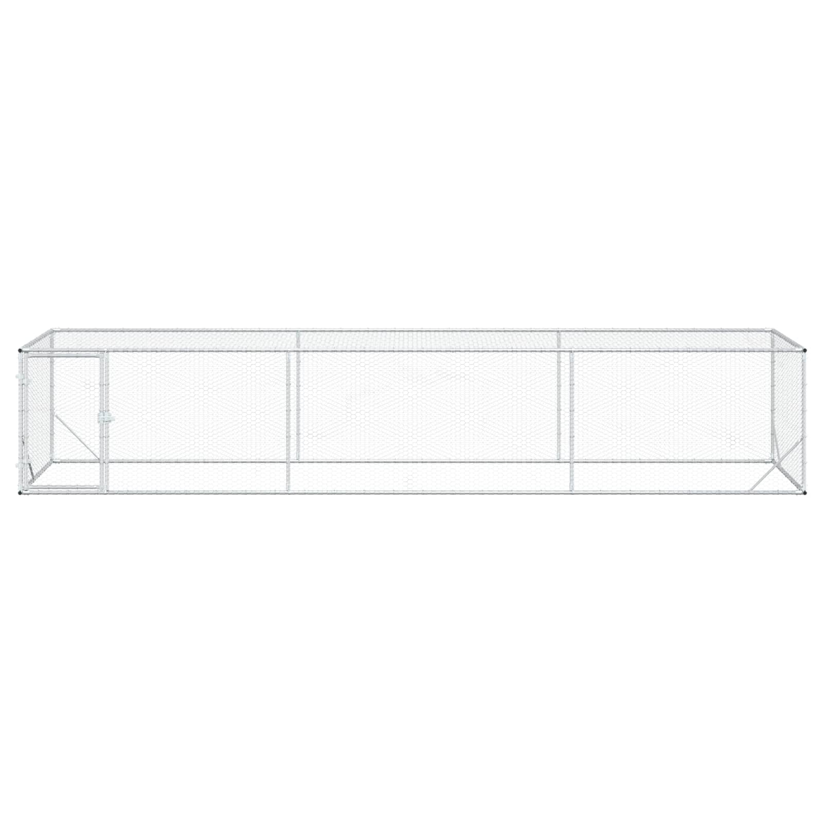 Galvanised Steel Chicken Yard 500cm | Simpledeals