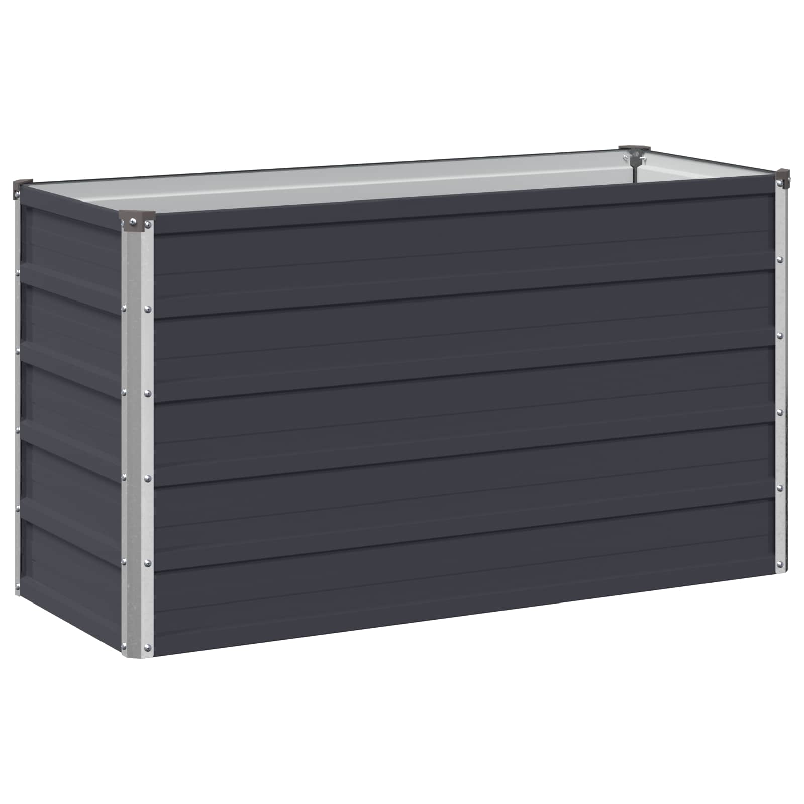 Steel Raised Garden Bed Anthracite 100x40x55cm