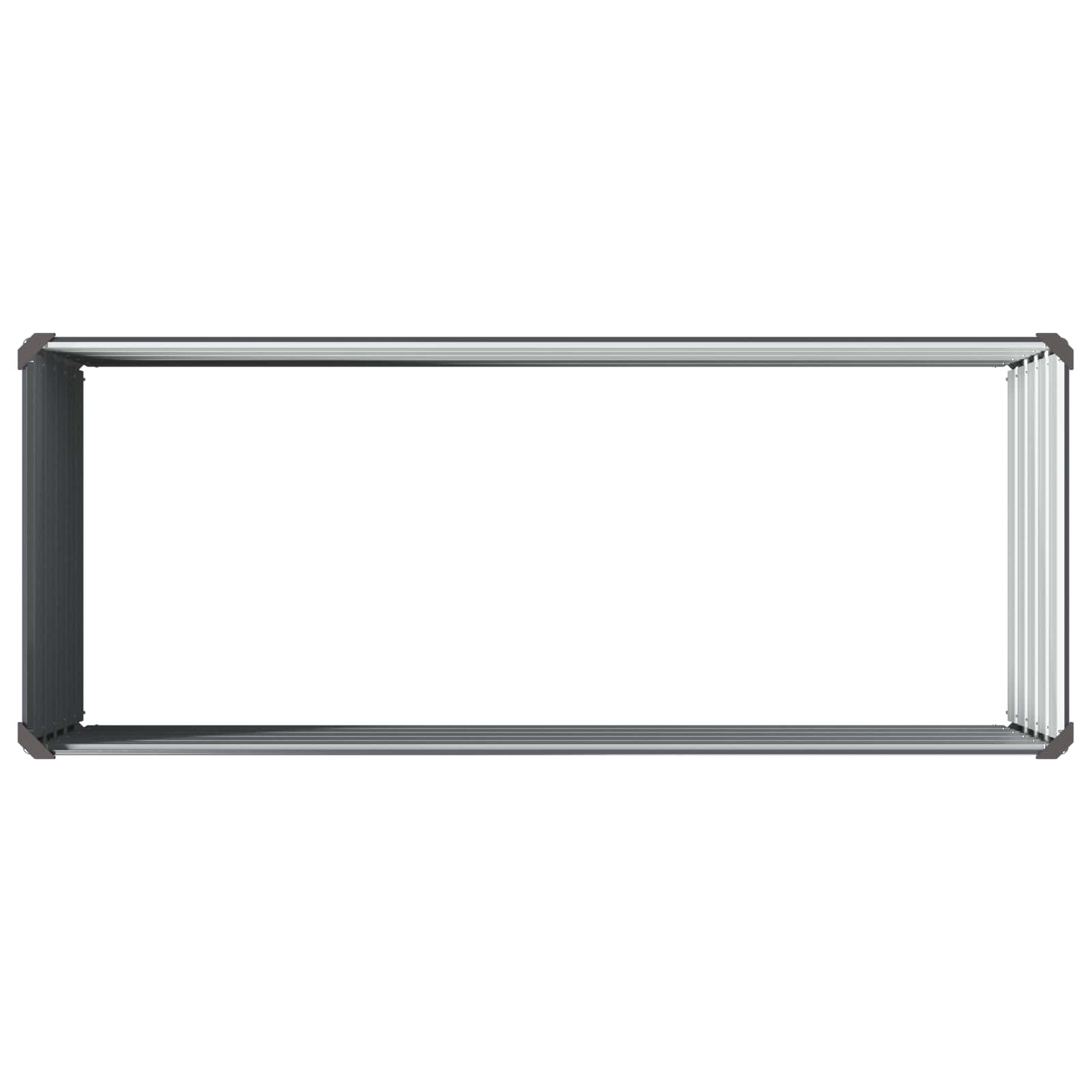 Steel Raised Garden Bed Anthracite 100x40x55cm