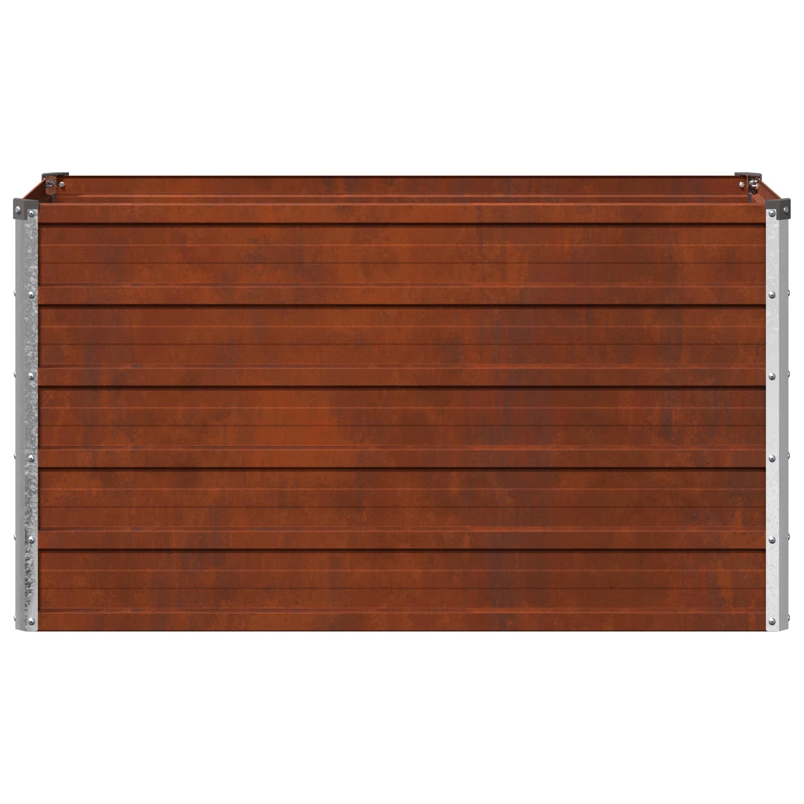 Raised Garden Bed Rusty Steel 100x40x55cm