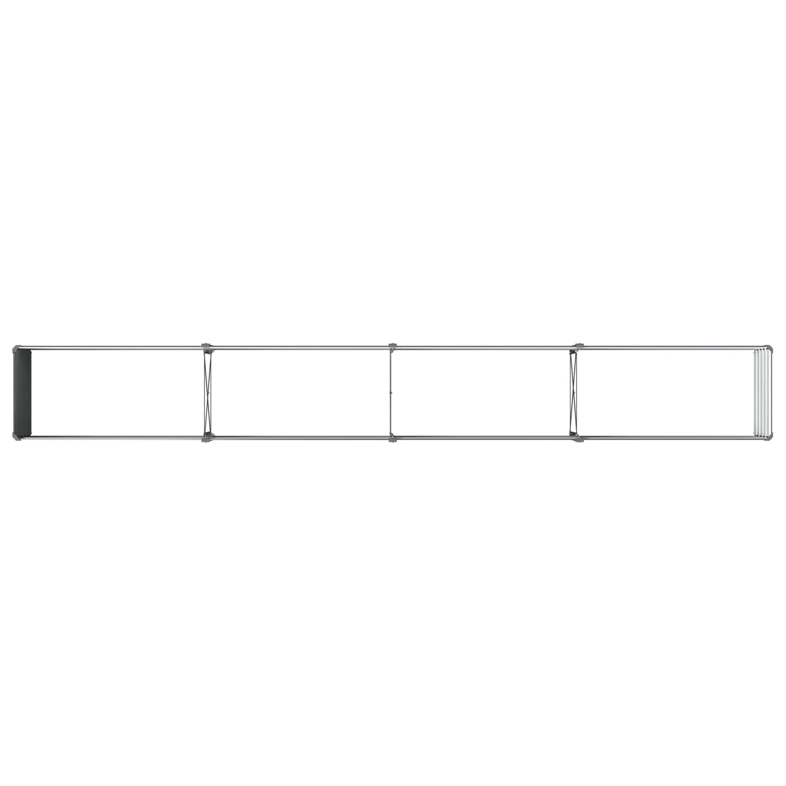 Garden Bed Anthracite Steel 320x40x55cm
