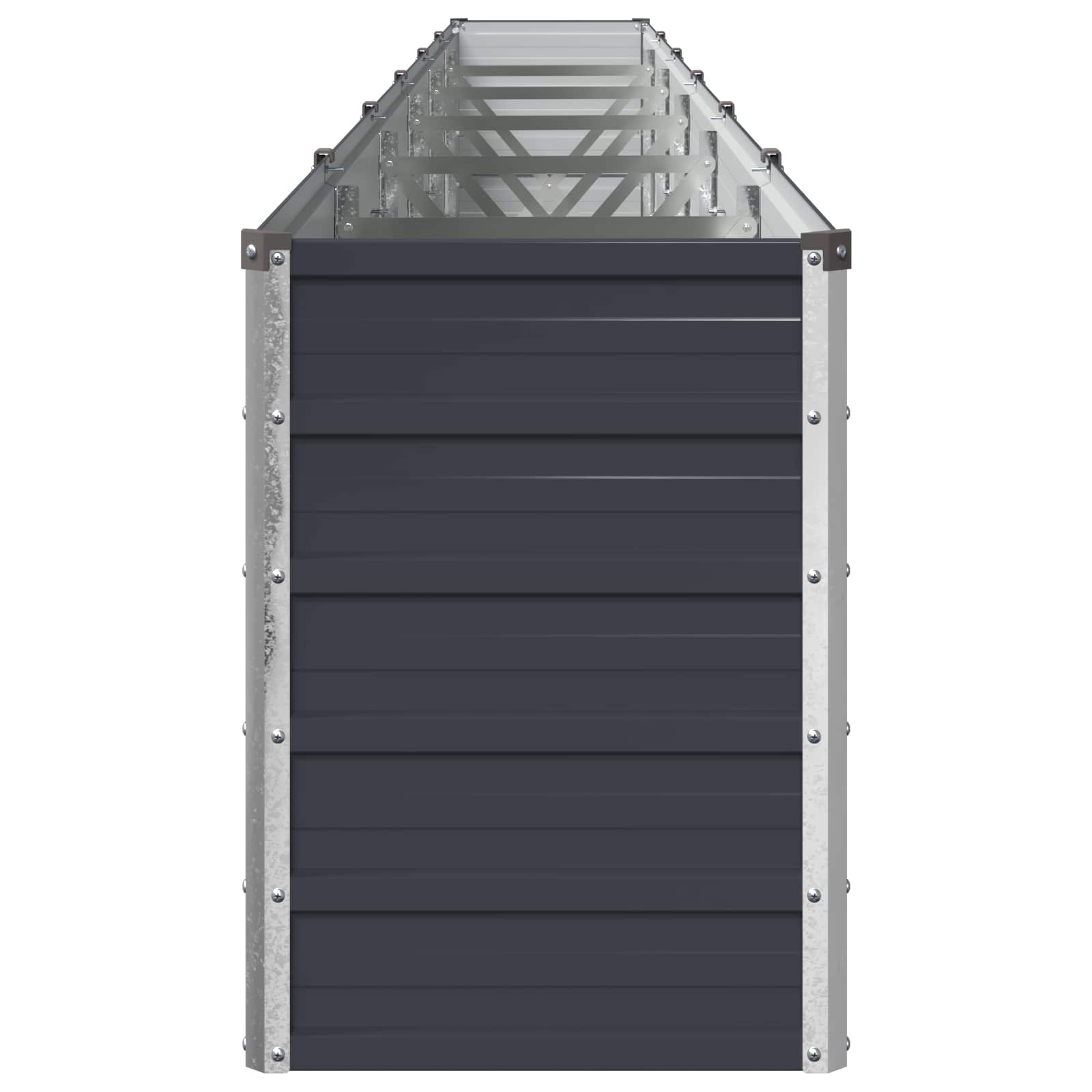 Garden Bed Anthracite Steel 480x40x55cm
