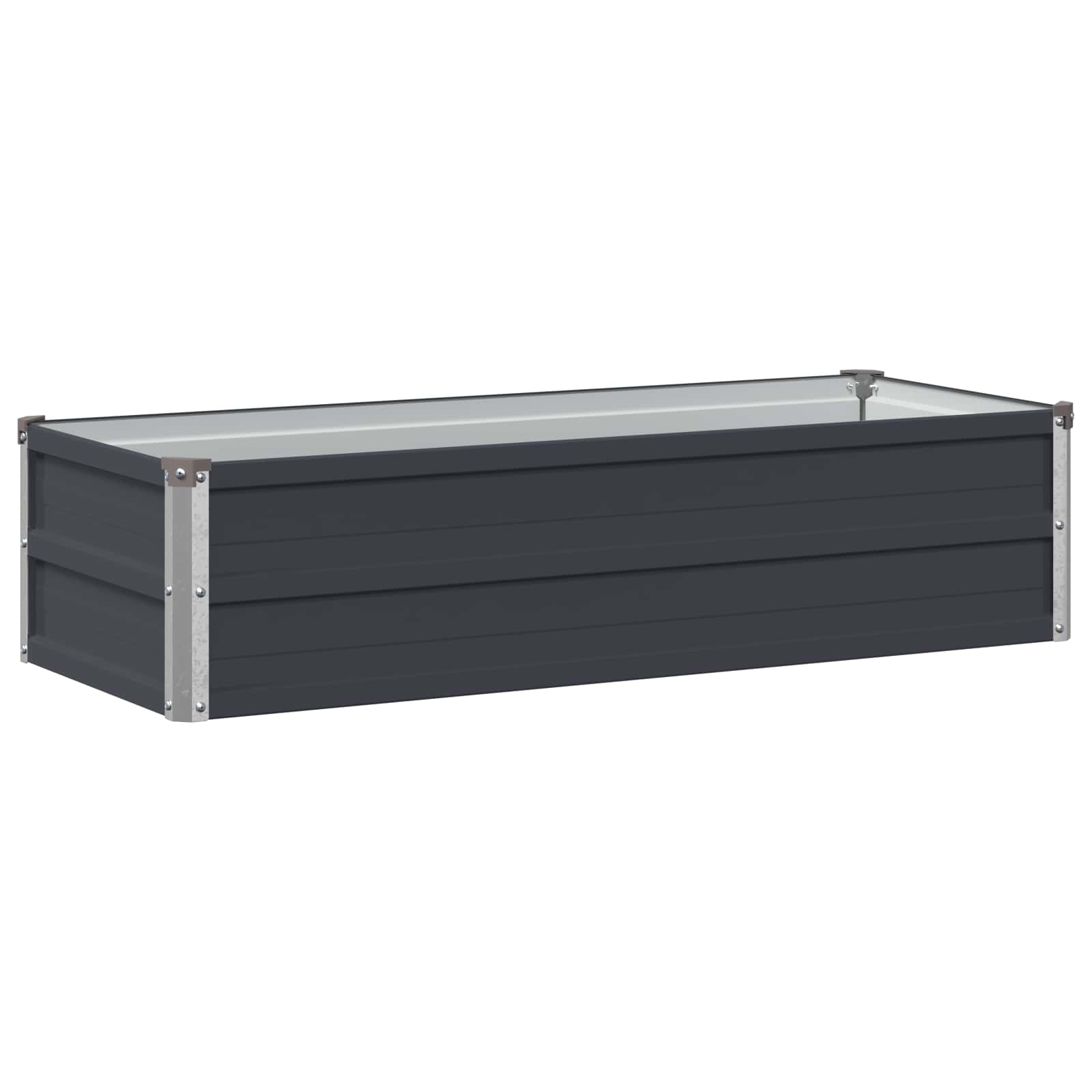 Steel Raised Garden Bed Anthracite 100x40x24cm
