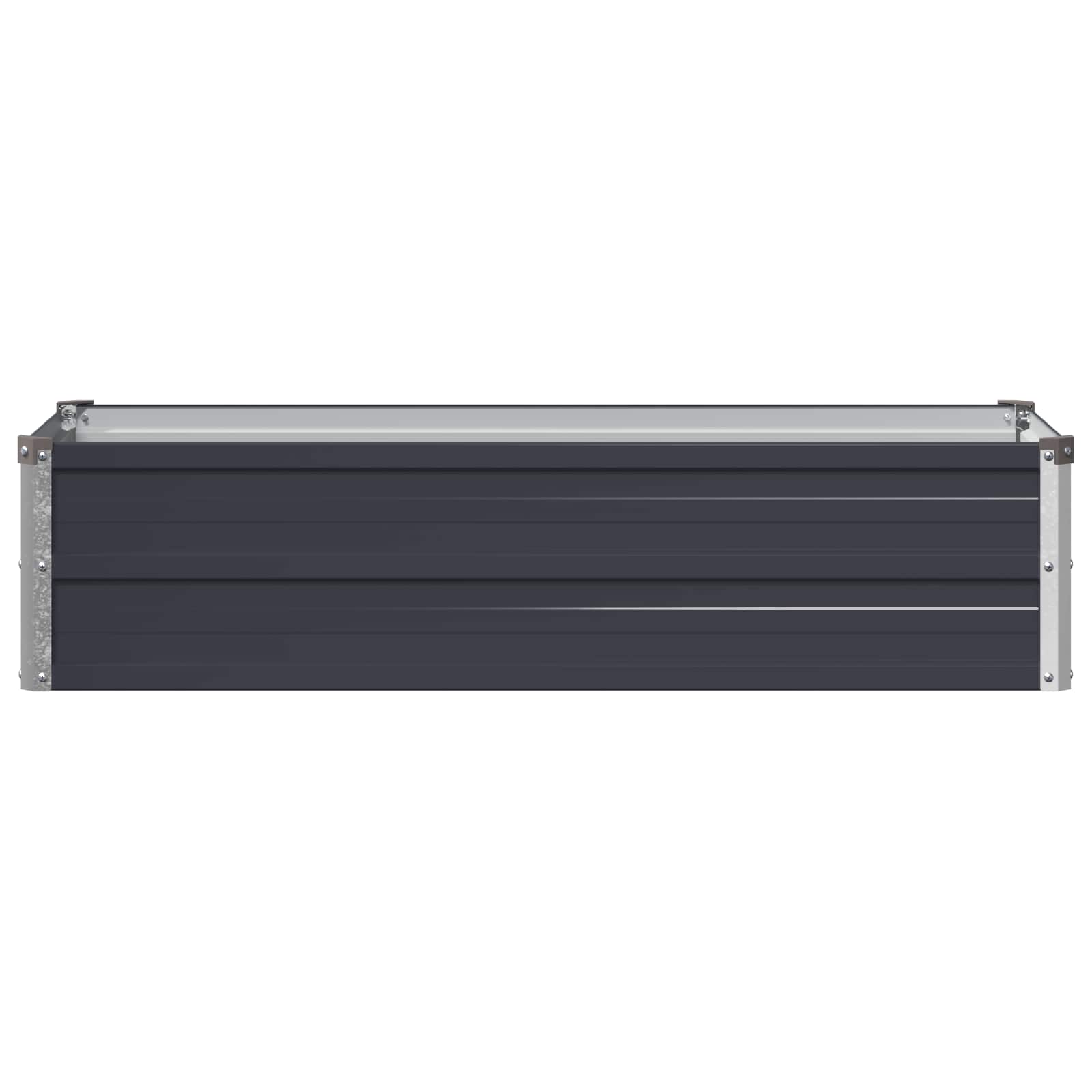 Steel Raised Garden Bed Anthracite 100x40x24cm