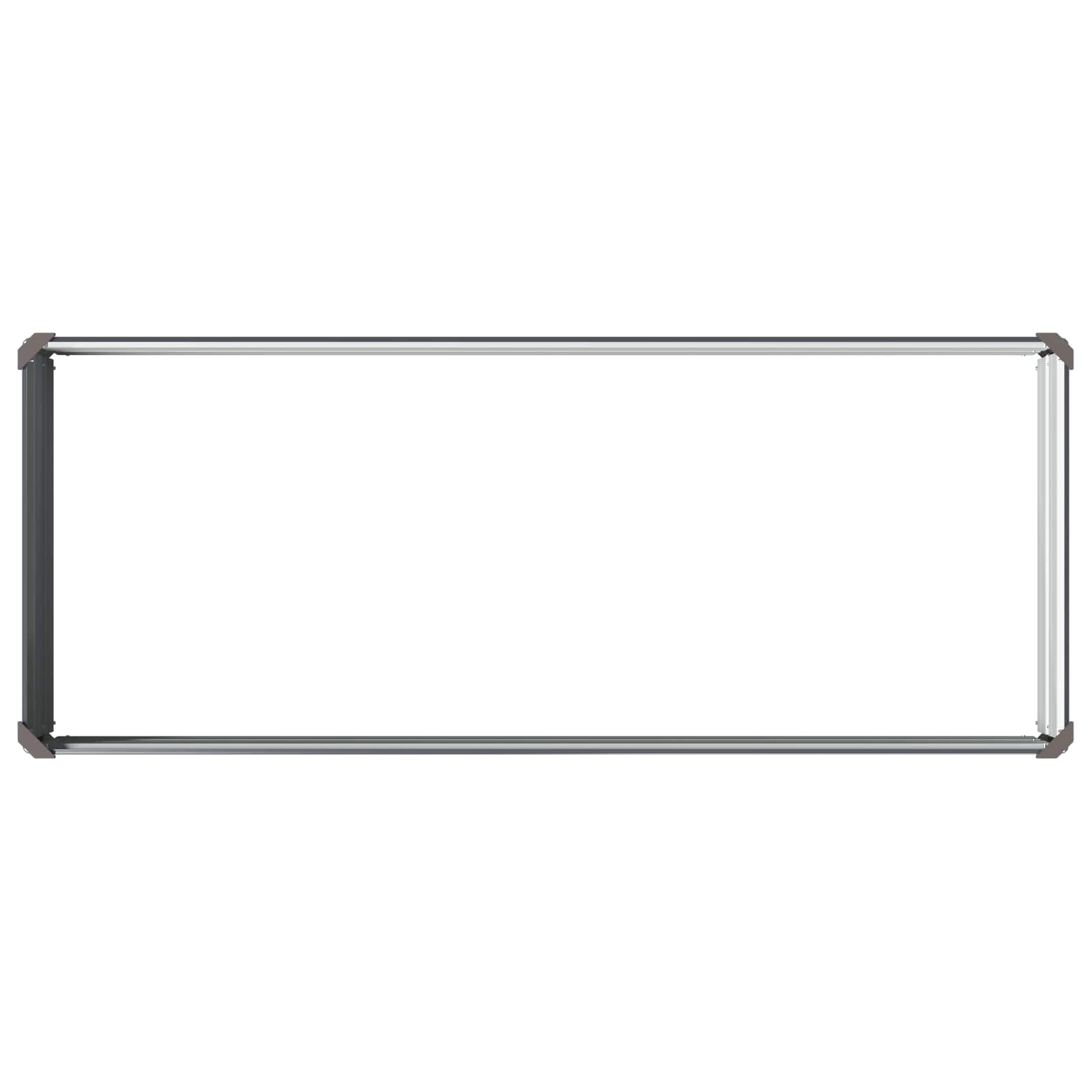 Steel Raised Garden Bed Anthracite 100x40x24cm