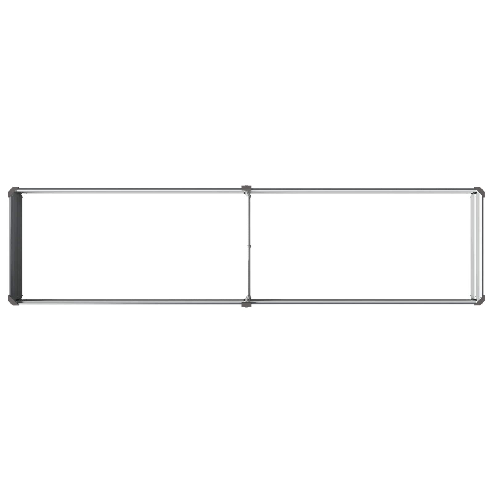 Raised Garden Bed Anthracite Steel 160x40x24cm