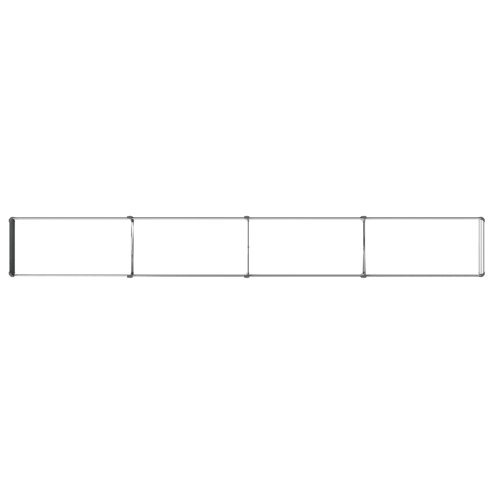 Steel Raised Garden Bed Anthracite 320x40x24cm