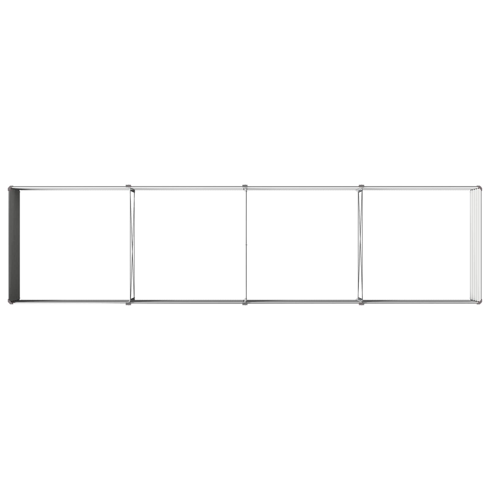 Steel Raised Garden Bed Anthracite 320x80x55cm